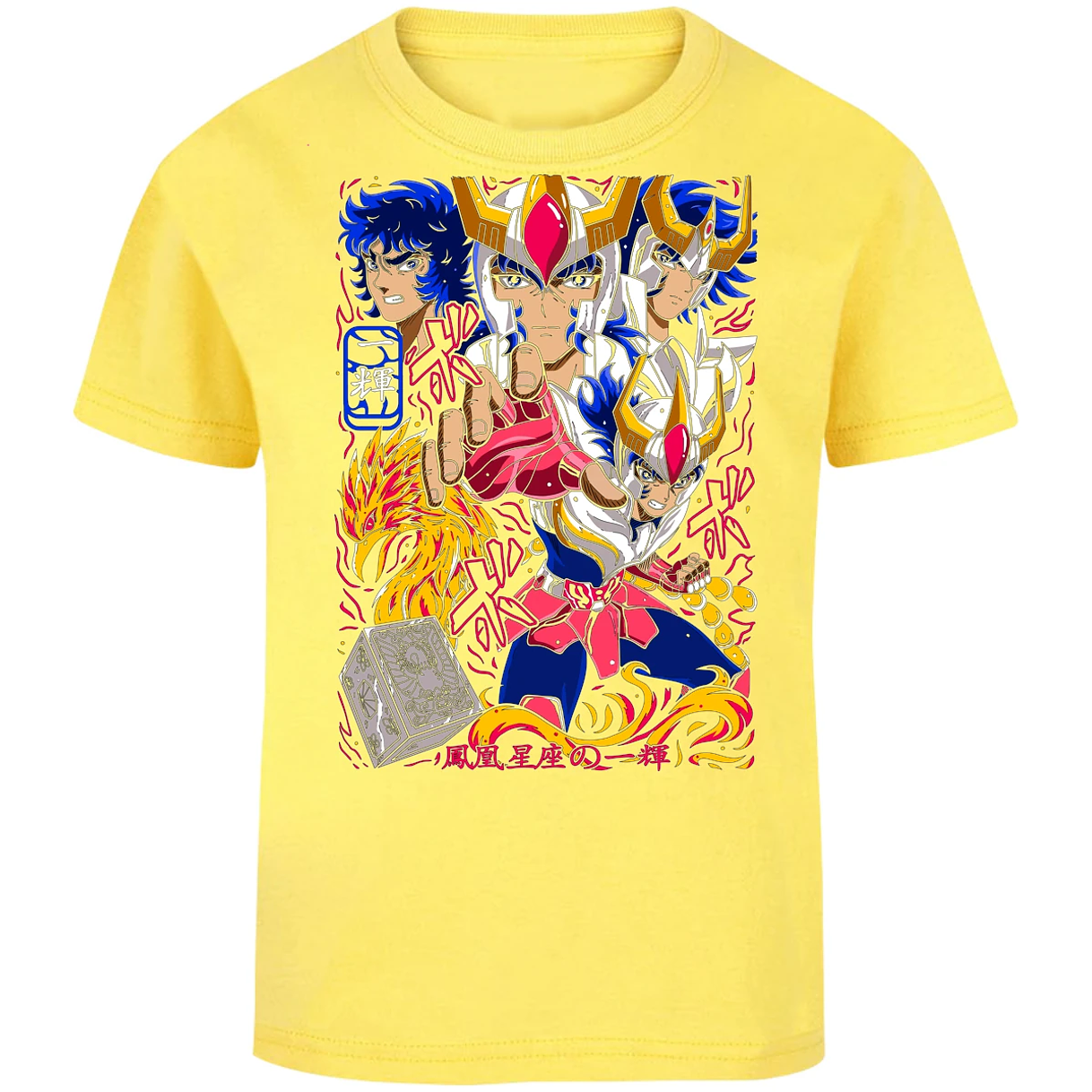 Playera Saint Seiya Ikki Anime para Niño 14