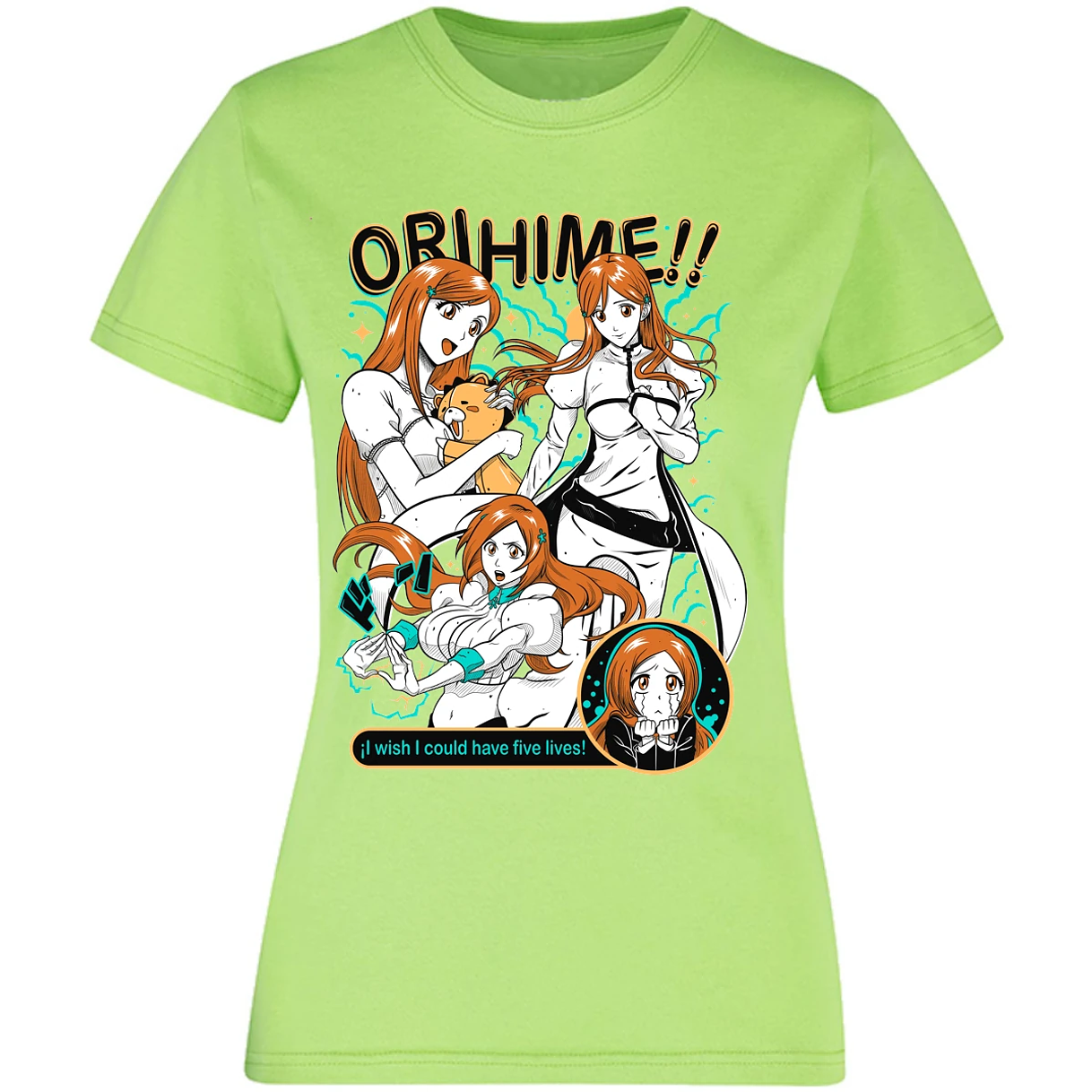 Blusa Record Of Ragnarok Orihime Bleach Blusa para Mujer 3