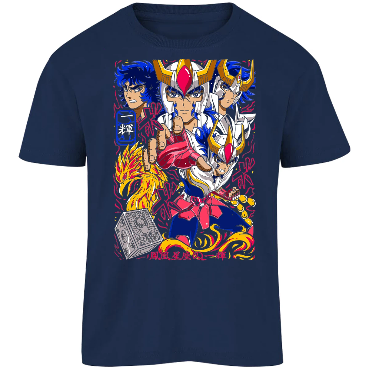 Playera Saint Seiya Ikki Anime para Niño 11