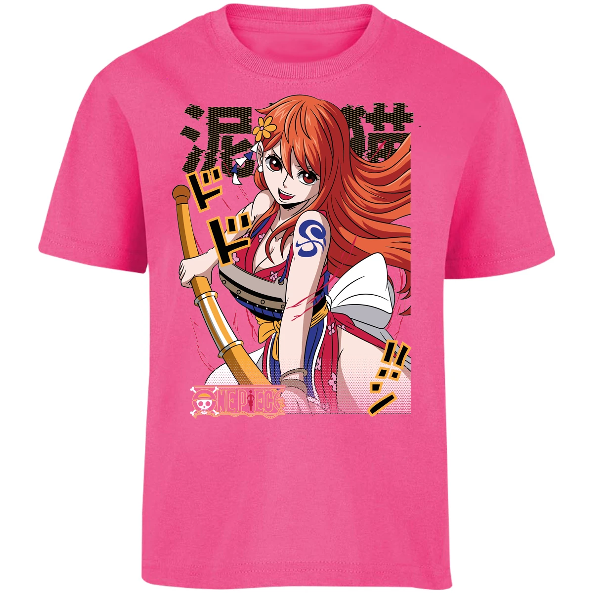Playera One Piece Nami Anime para Niño 31