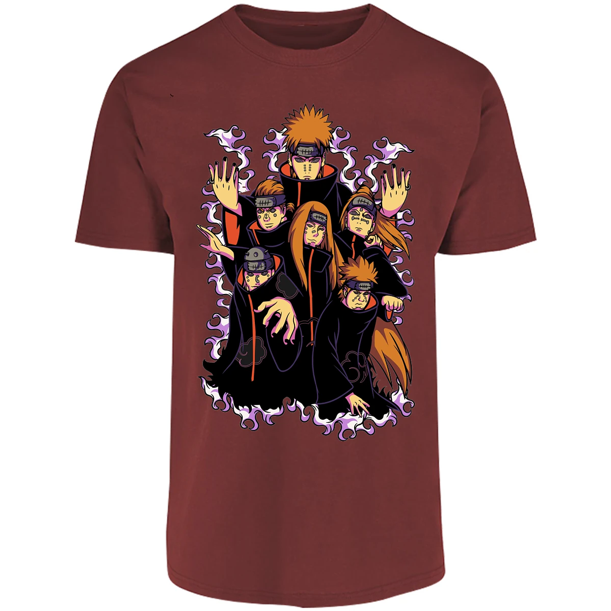 Playera Naruto Akatsuki para Adulto 17