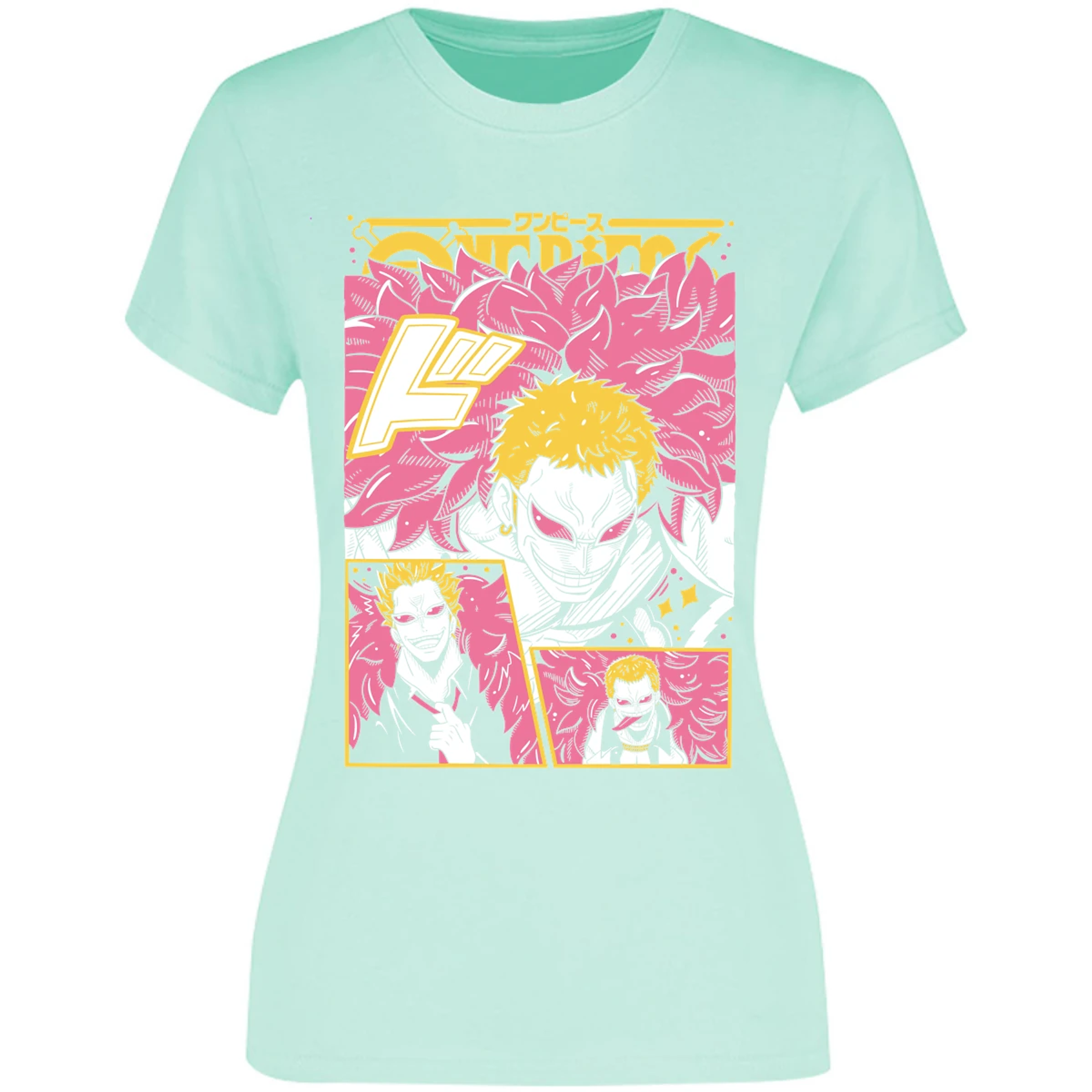 Blusa One Piece Diseo Doflamingo Blusa para Mujer 16