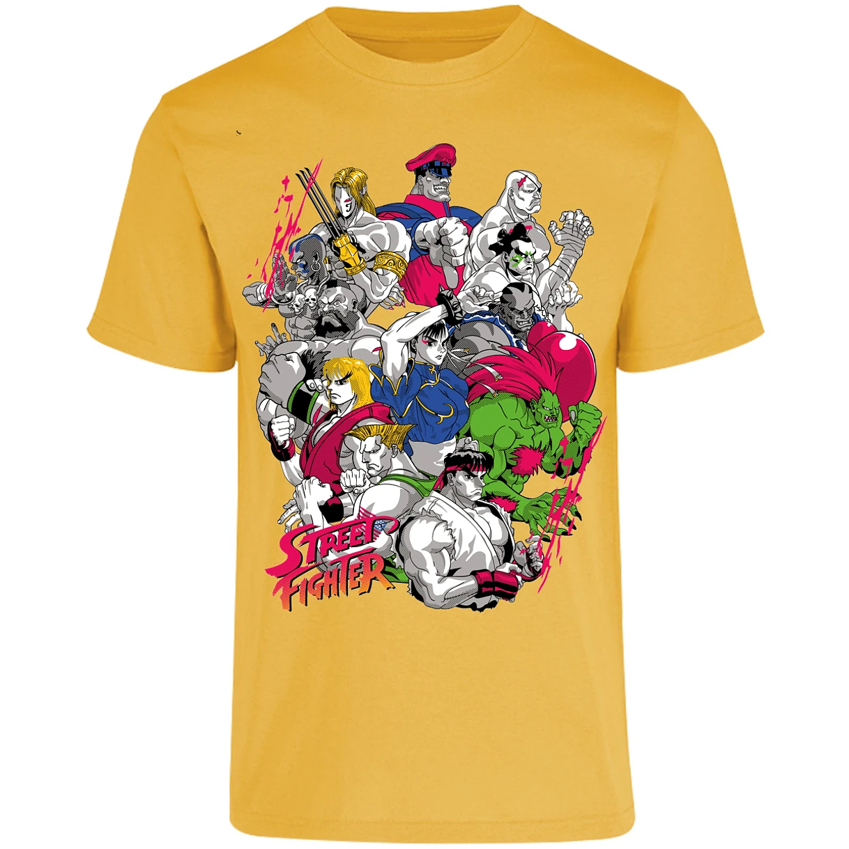 Playera Street Fighter Street Fighter para Adulto 24