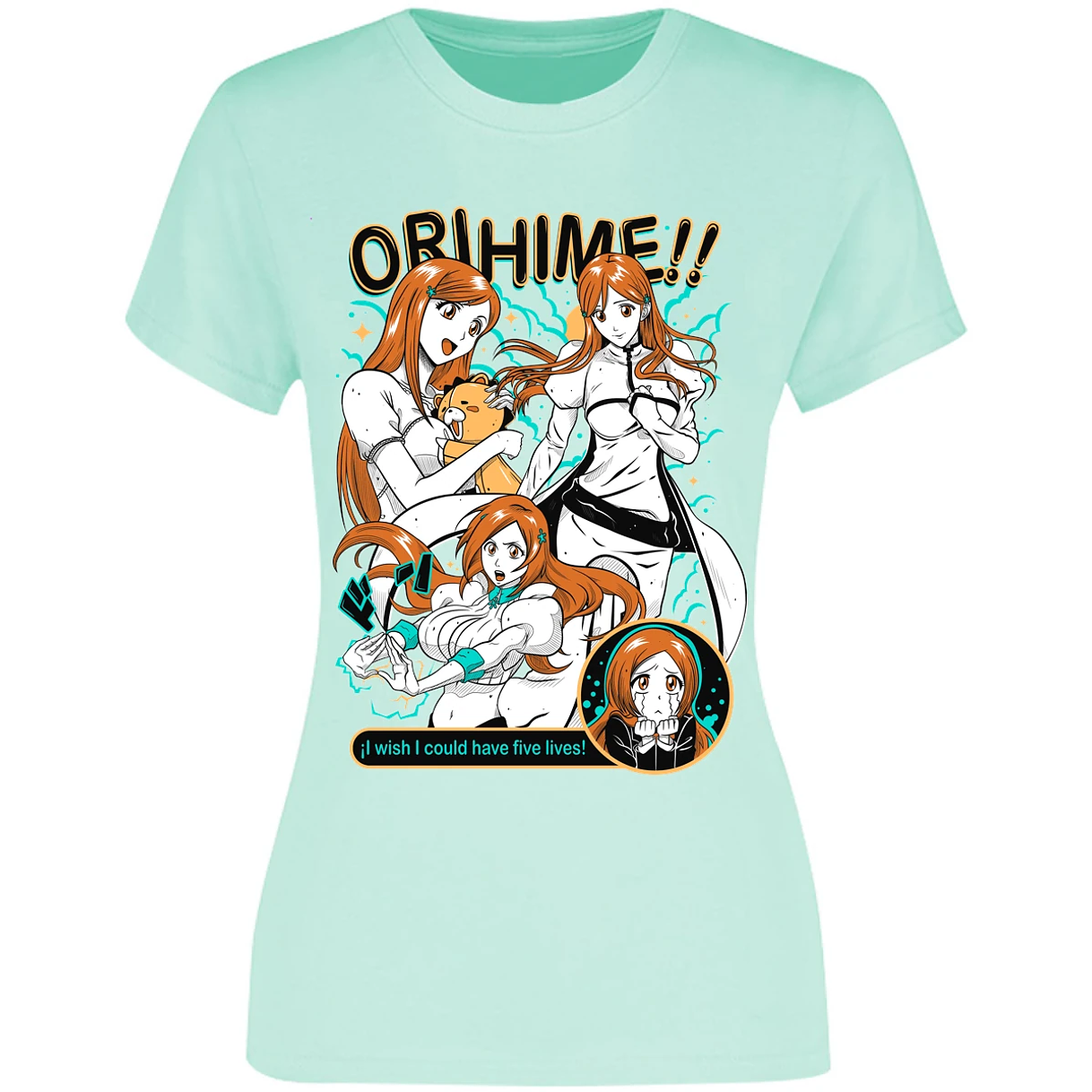 Blusa Record Of Ragnarok Orihime Bleach Blusa para Mujer 18