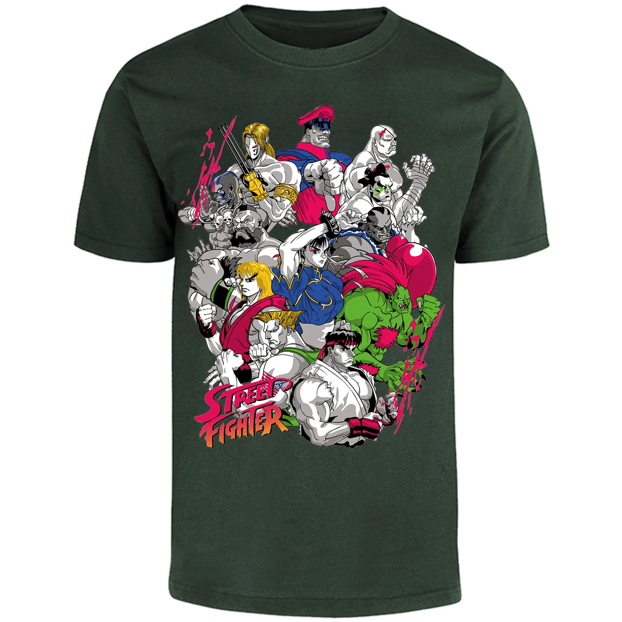 Playera Street Fighter Street Fighter para Adulto 2