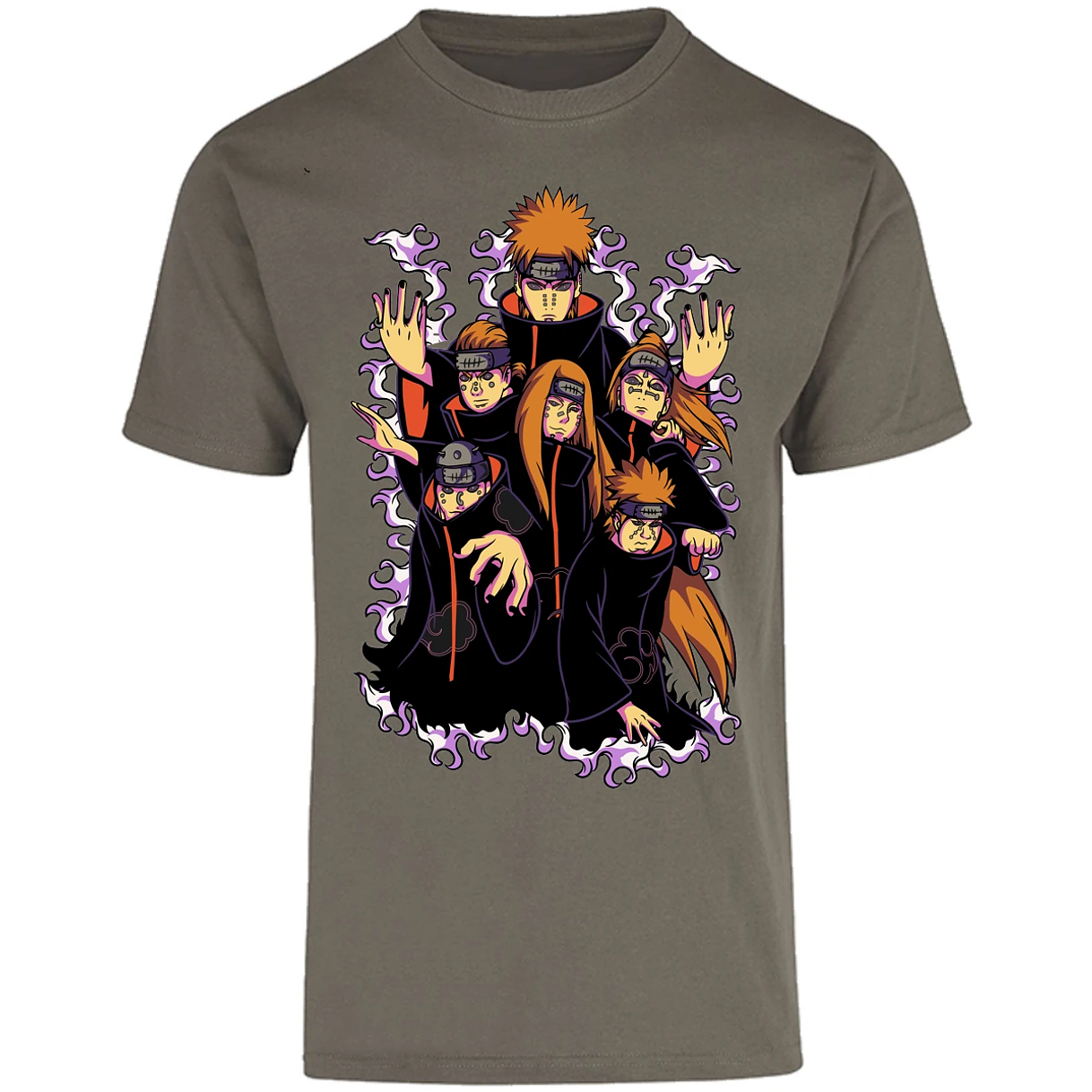 Playera Naruto Akatsuki para Adulto 11