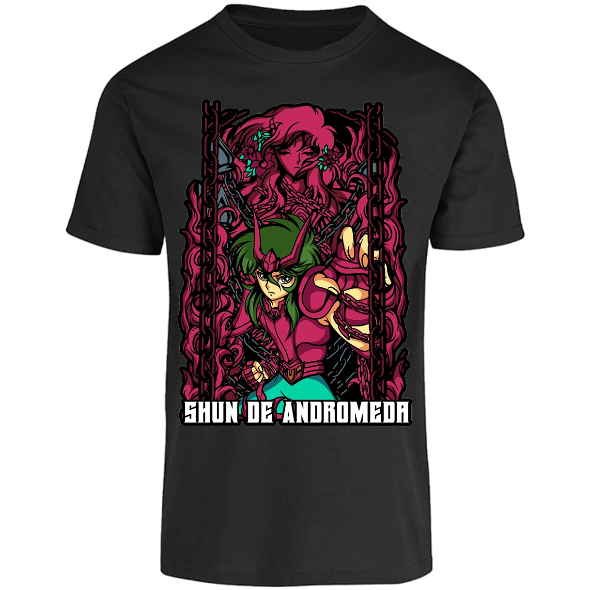 Playera Saint Seiya Shun Anime para Adulto 14