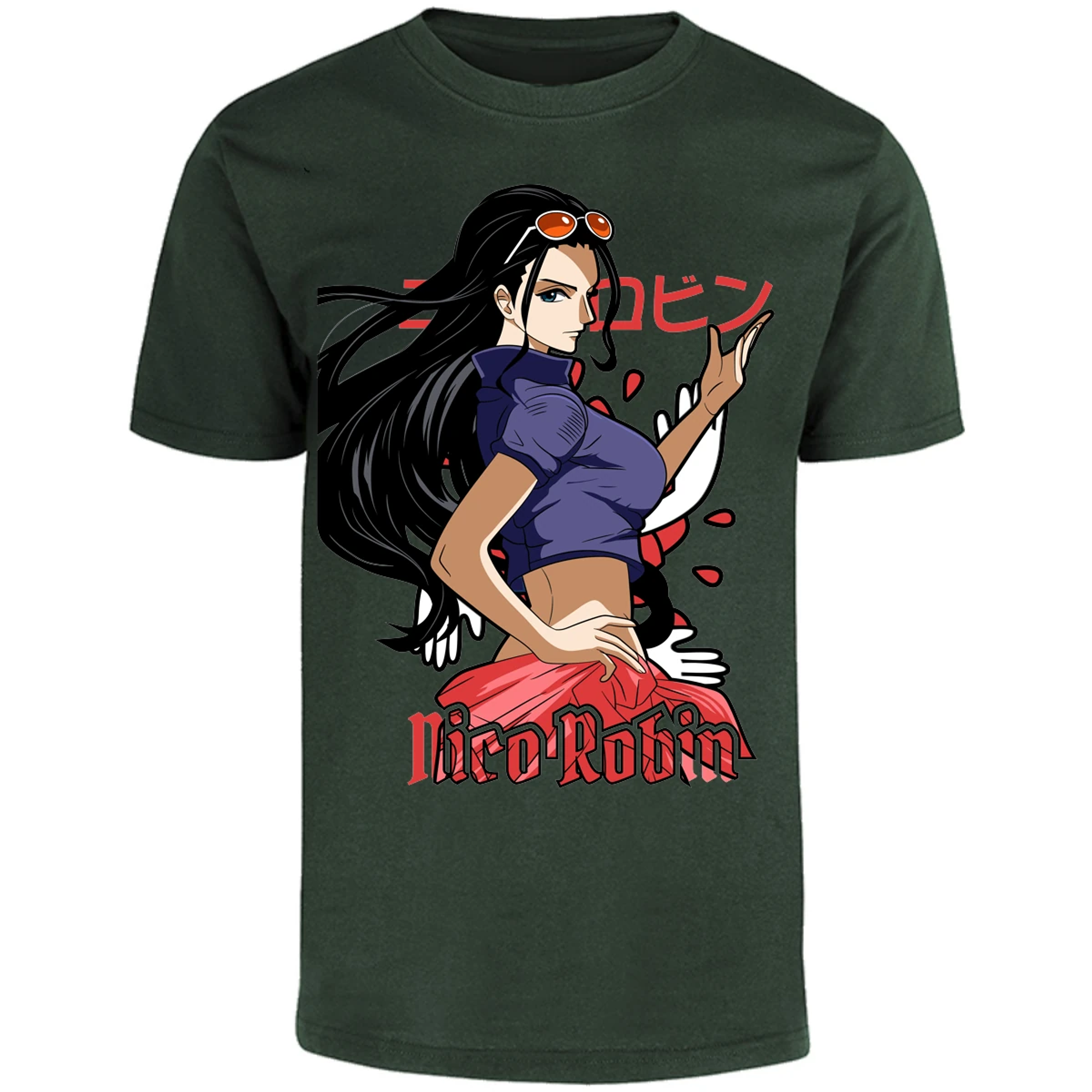 Playera One Piece Nico Robin para Adulto 9
