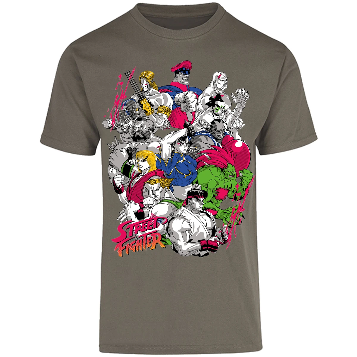Playera Street Fighter Street Fighter para Adulto 15