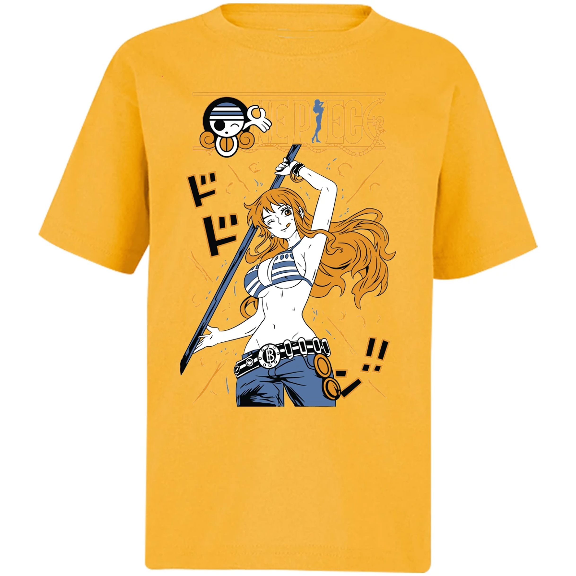 Playera One Piece Nami Basic para Niño 23