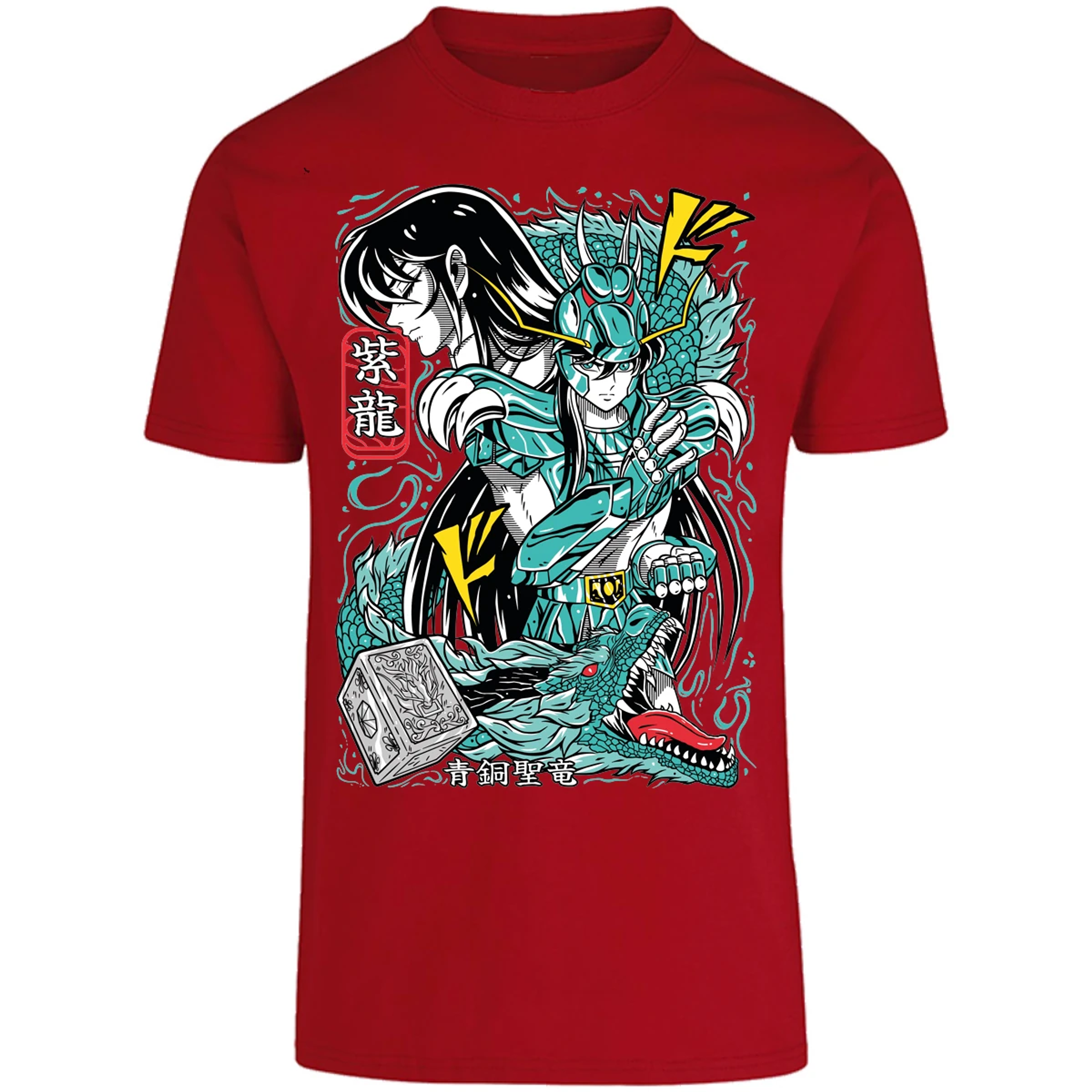 Playera Saint Seiya Shiryu Anime para Adulto 30