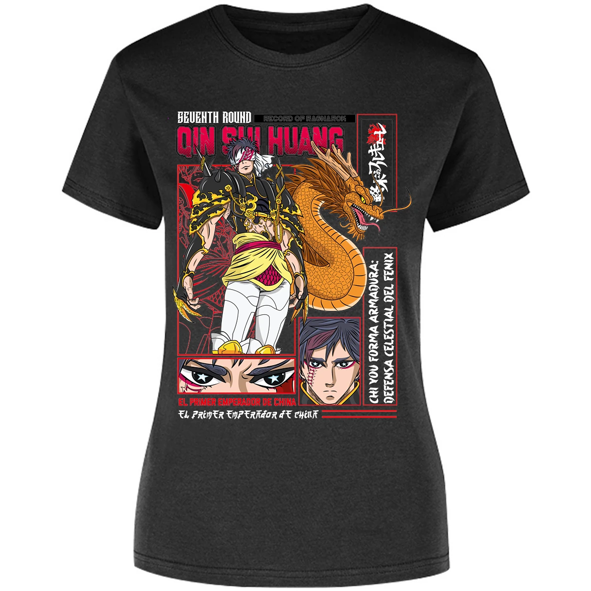 Blusa Record Of Ragnarok Quin Shin Wan Blusa para Mujer 14