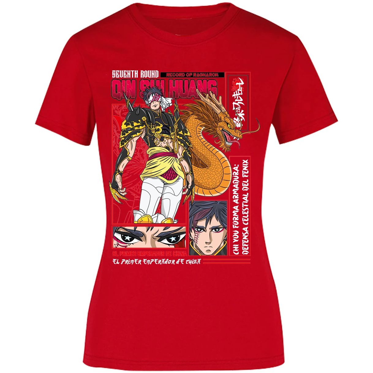 Blusa Record Of Ragnarok Quin Shin Wan Blusa para Mujer 18