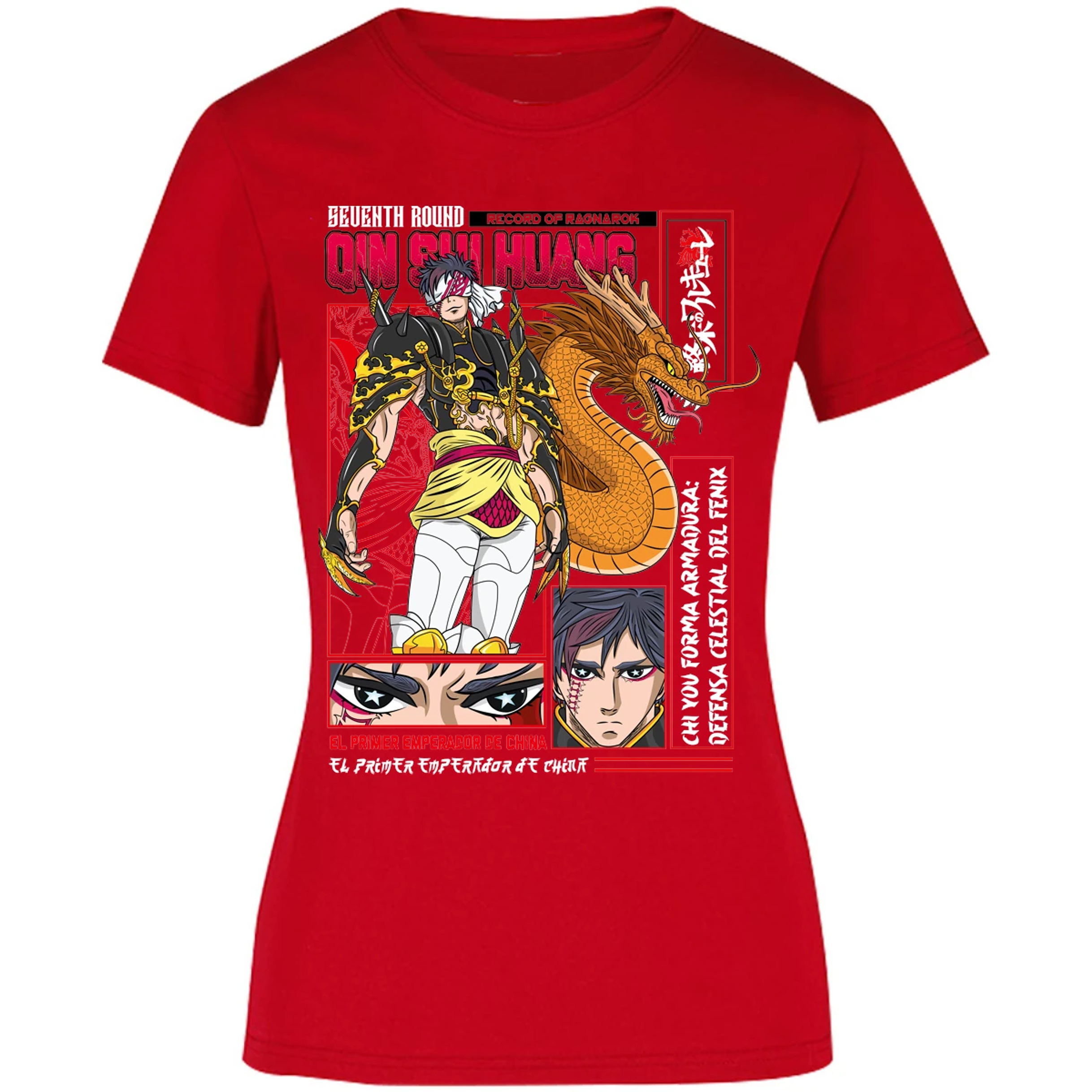 Blusa Record Of Ragnarok Quin Shin Wan Blusa para Mujer 18