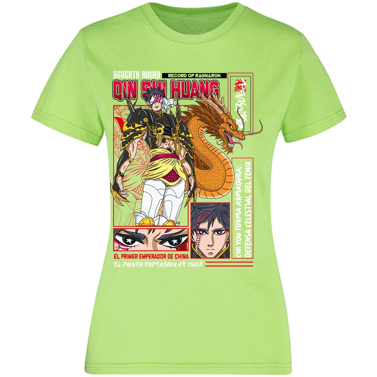 Blusa Record Of Ragnarok Quin Shin Wan Blusa para Mujer 11