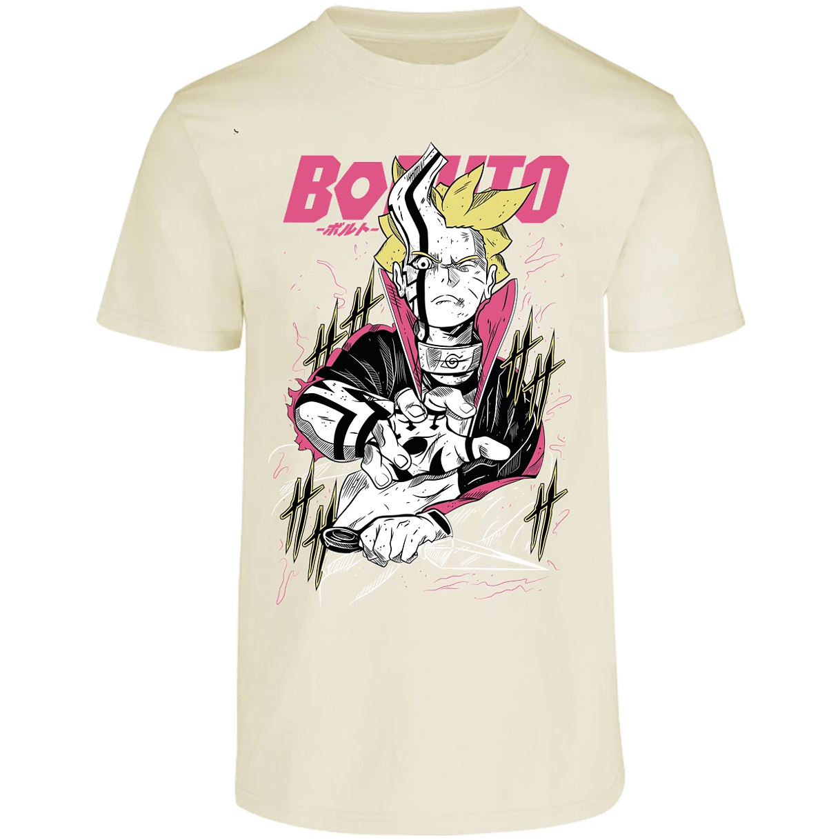 Playera Naruto Boruto Basic para Adulto 11