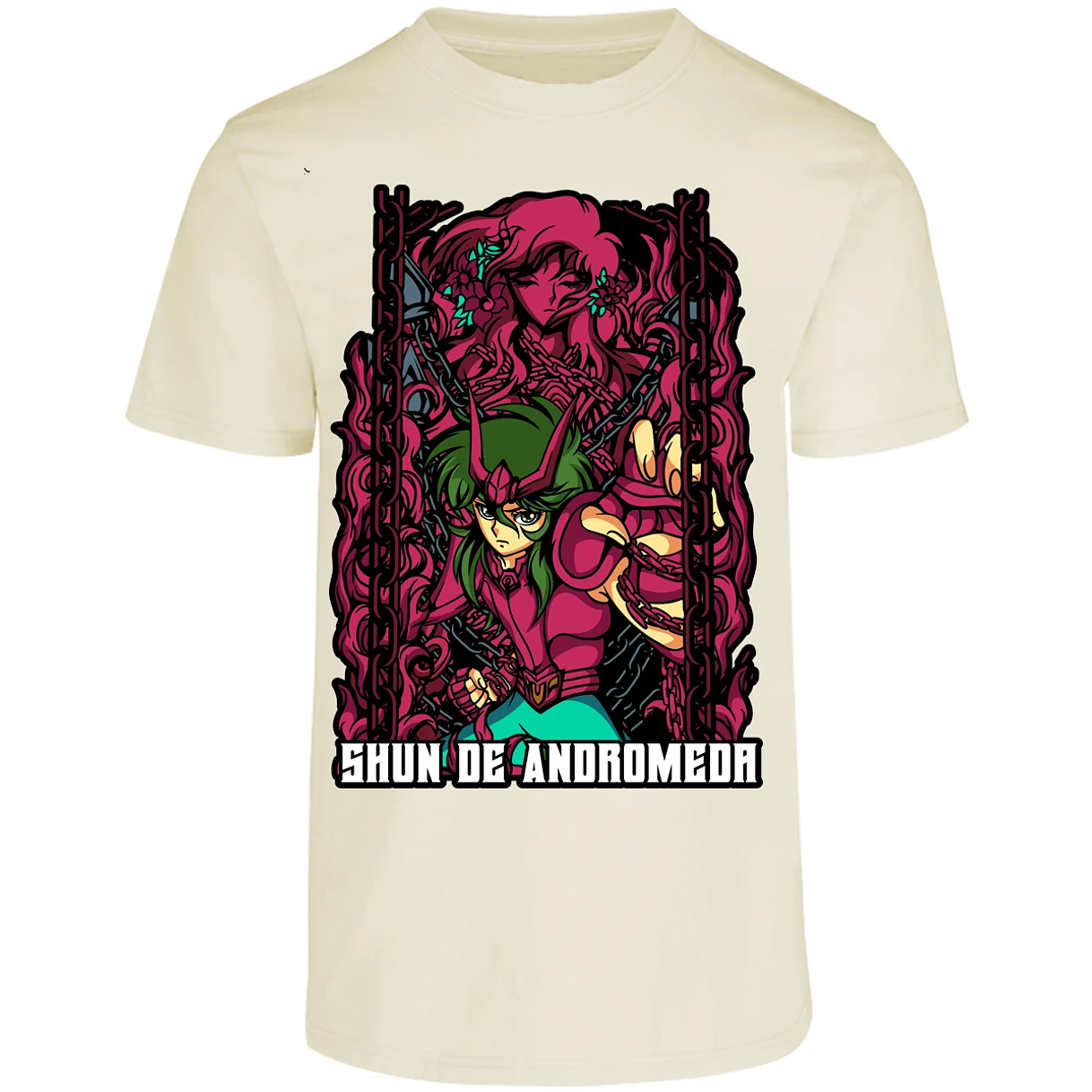 Playera Saint Seiya Shun Anime para Adulto 1