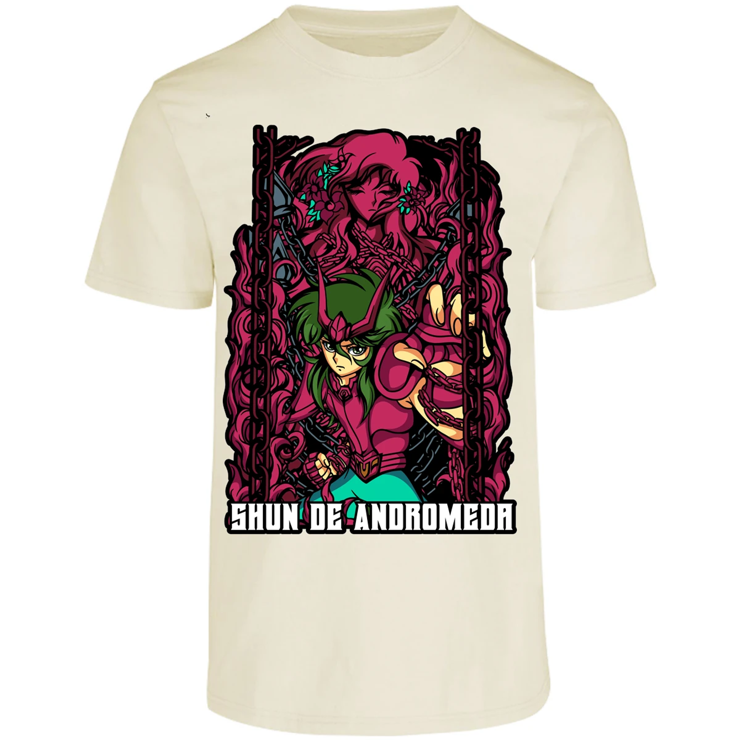 Playera Saint Seiya Shun Anime para Adulto 1