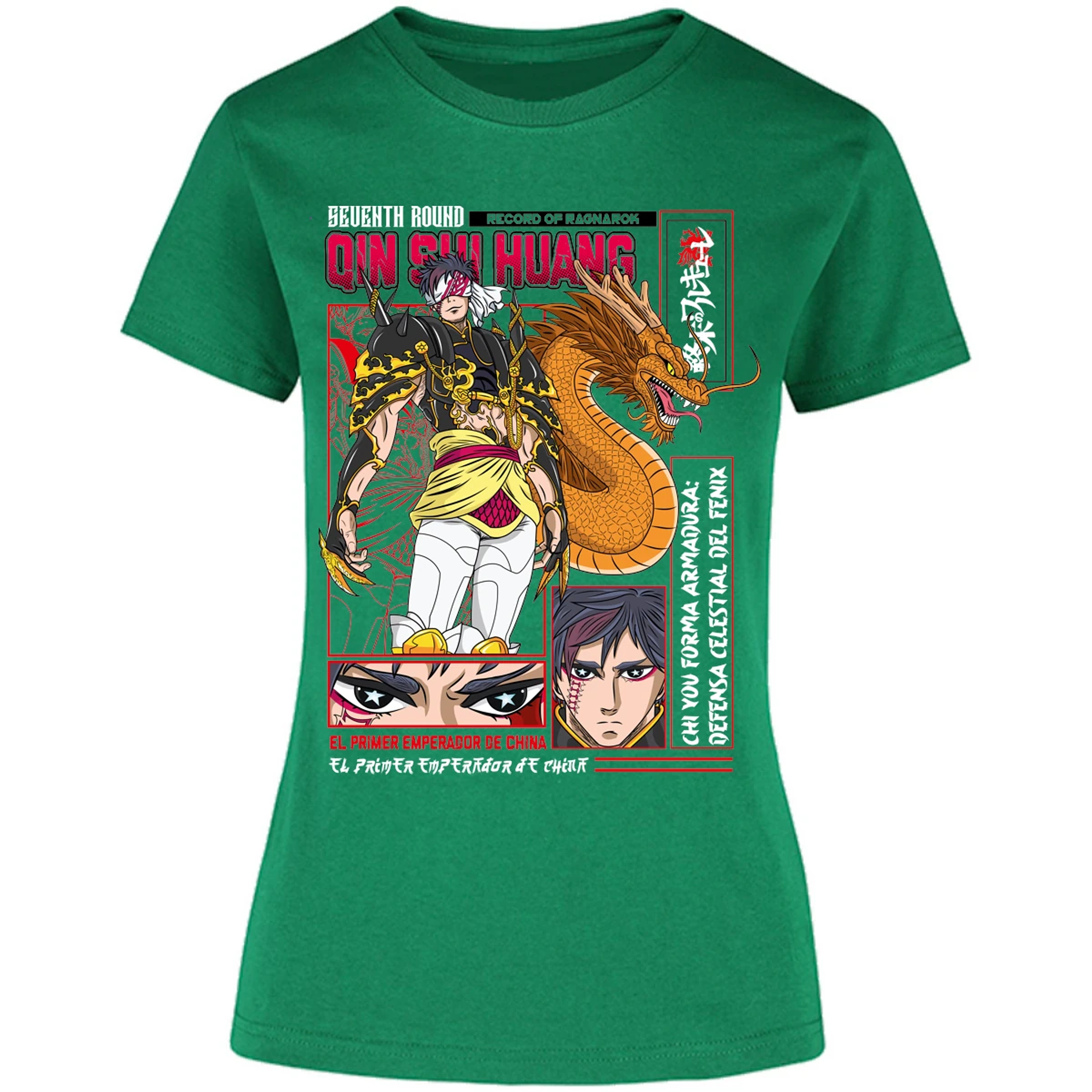 Blusa Record Of Ragnarok Quin Shin Wan Blusa para Mujer 4