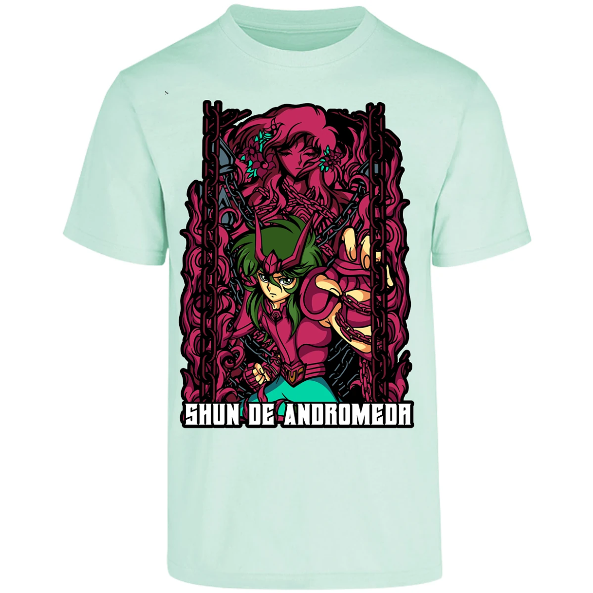 Playera Saint Seiya Shun Anime para Adulto 20