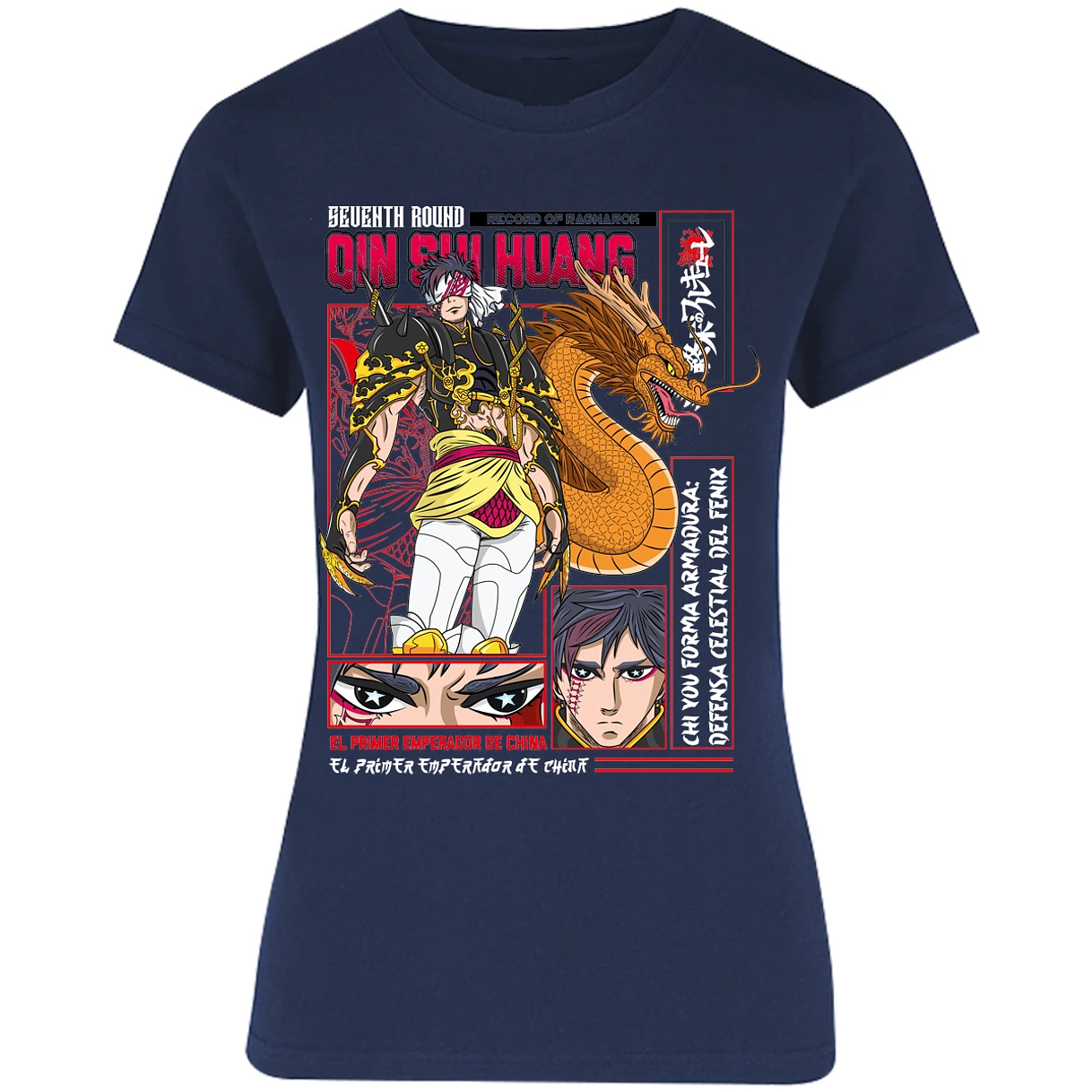 Blusa Record Of Ragnarok Quin Shin Wan Blusa para Mujer 17