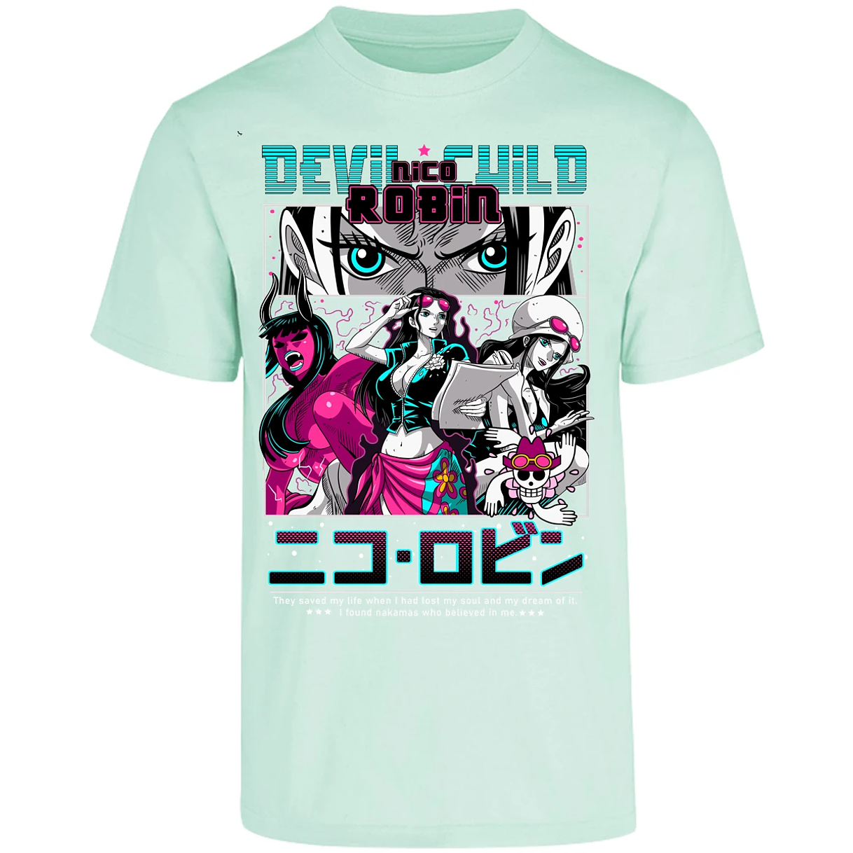 Playera One Piece Nico Robin Anime para Adulto 45