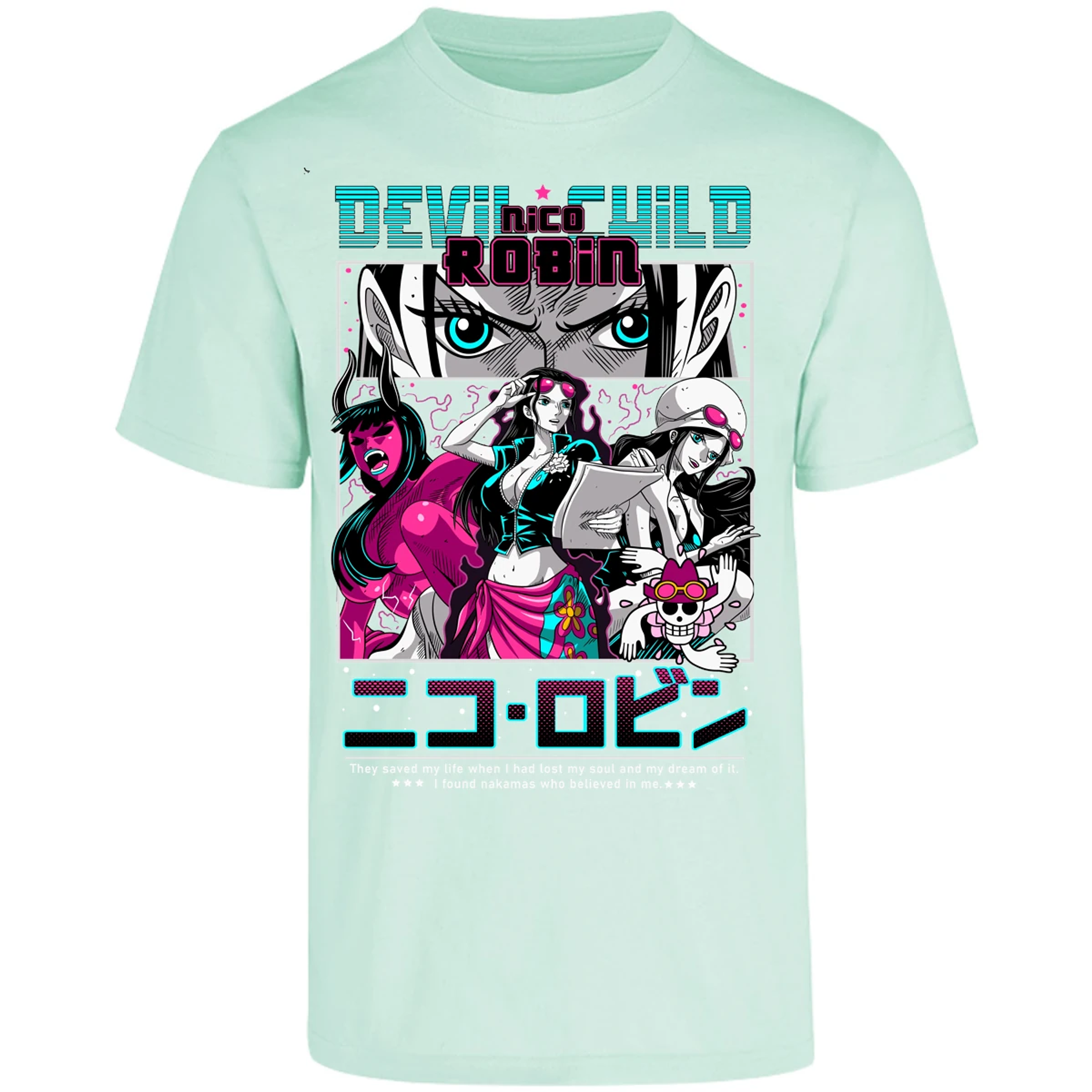 Playera One Piece Nico Robin Anime para Adulto 45
