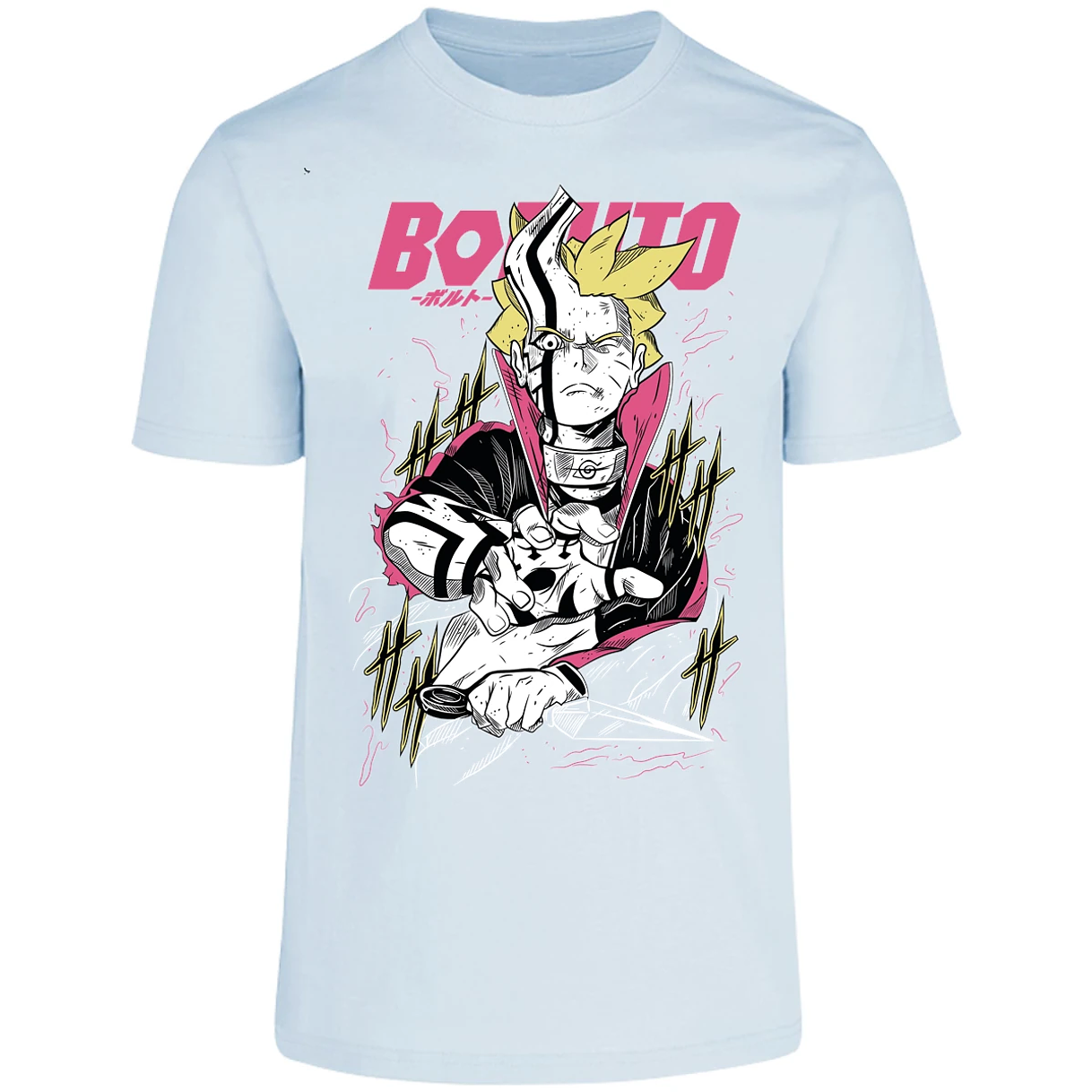 Playera Naruto Boruto Basic para Adulto 27