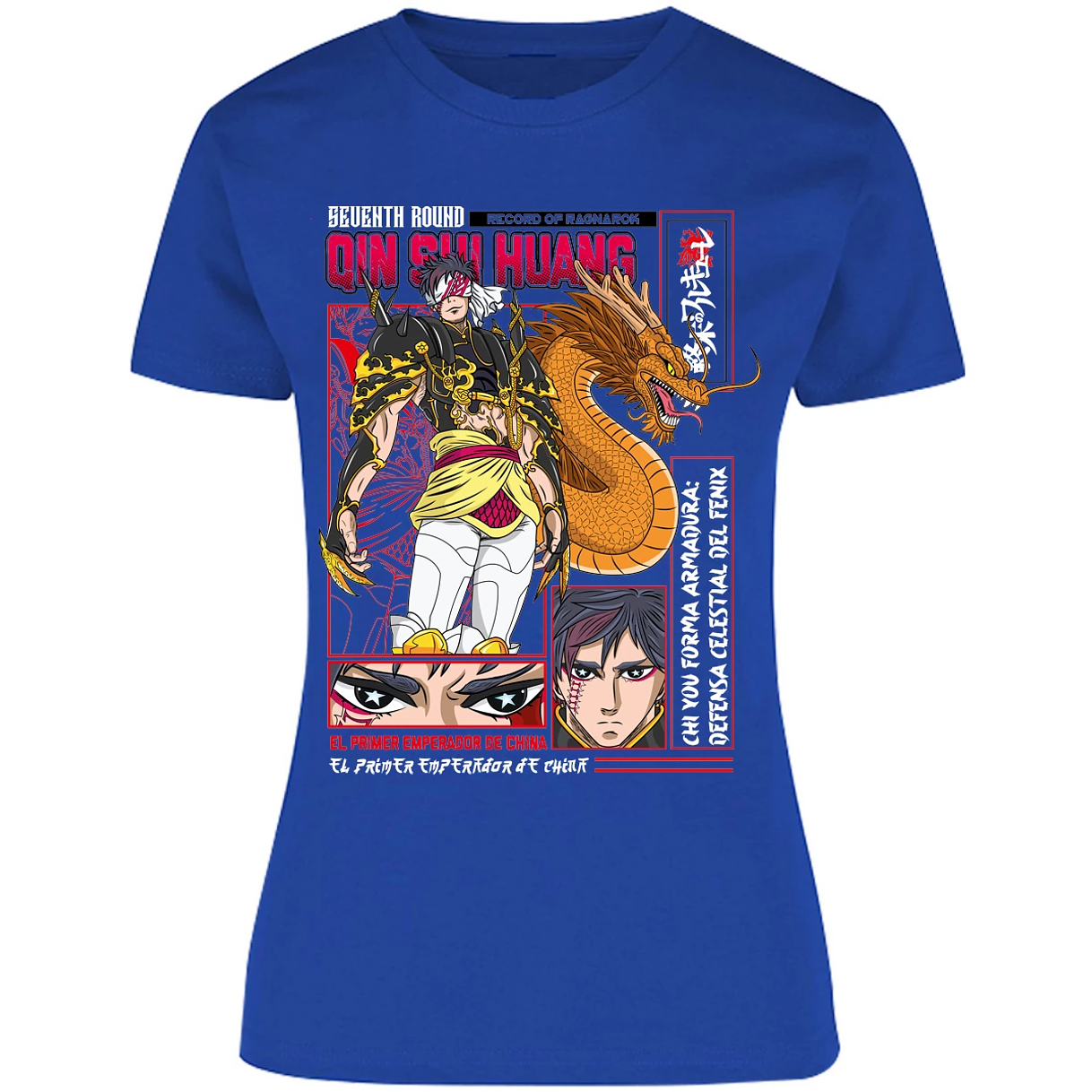 Blusa Record Of Ragnarok Quin Shin Wan Blusa para Mujer 13