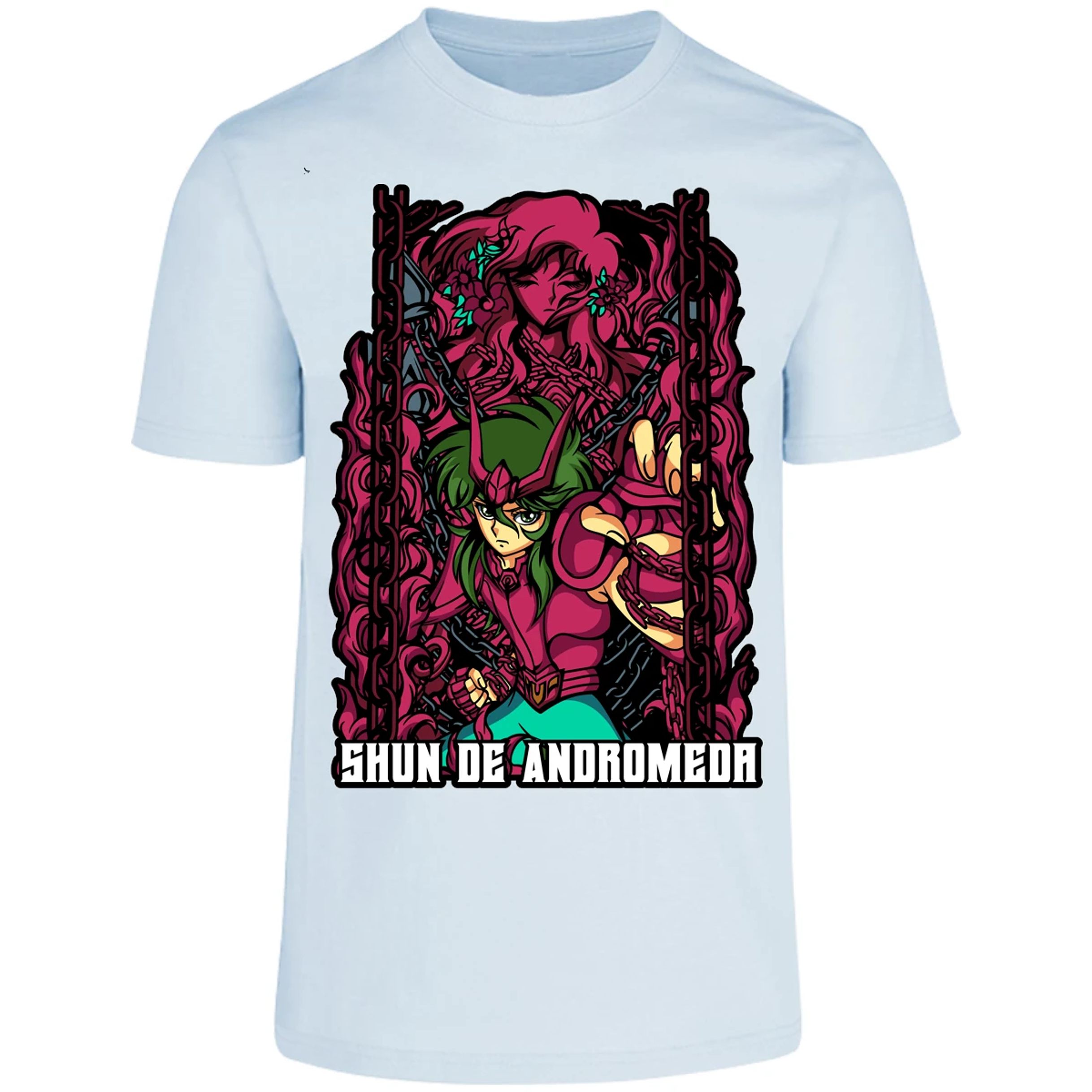 Playera Saint Seiya Shun Anime para Adulto 21