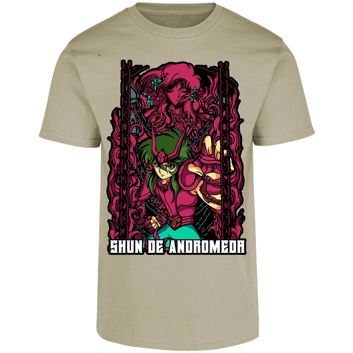 Playera Saint Seiya Shun Anime para Adulto 17