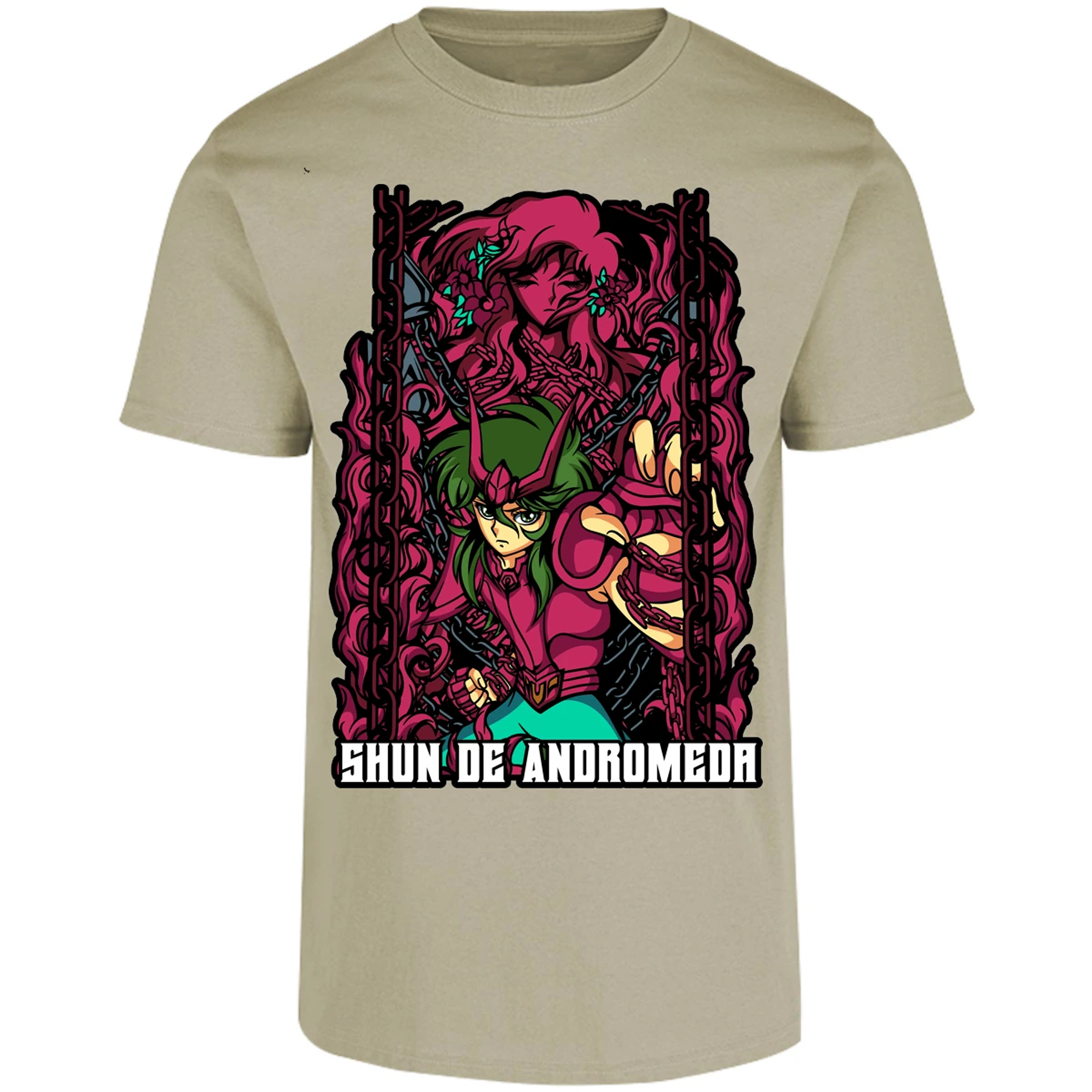 Playera Saint Seiya Shun Anime para Adulto 17