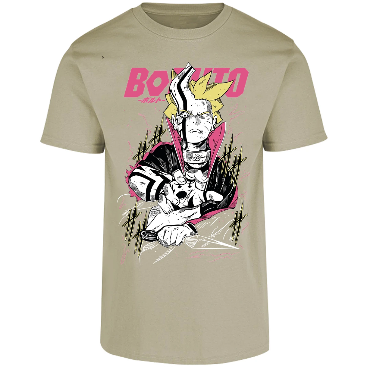Playera Naruto Boruto Basic para Adulto 13