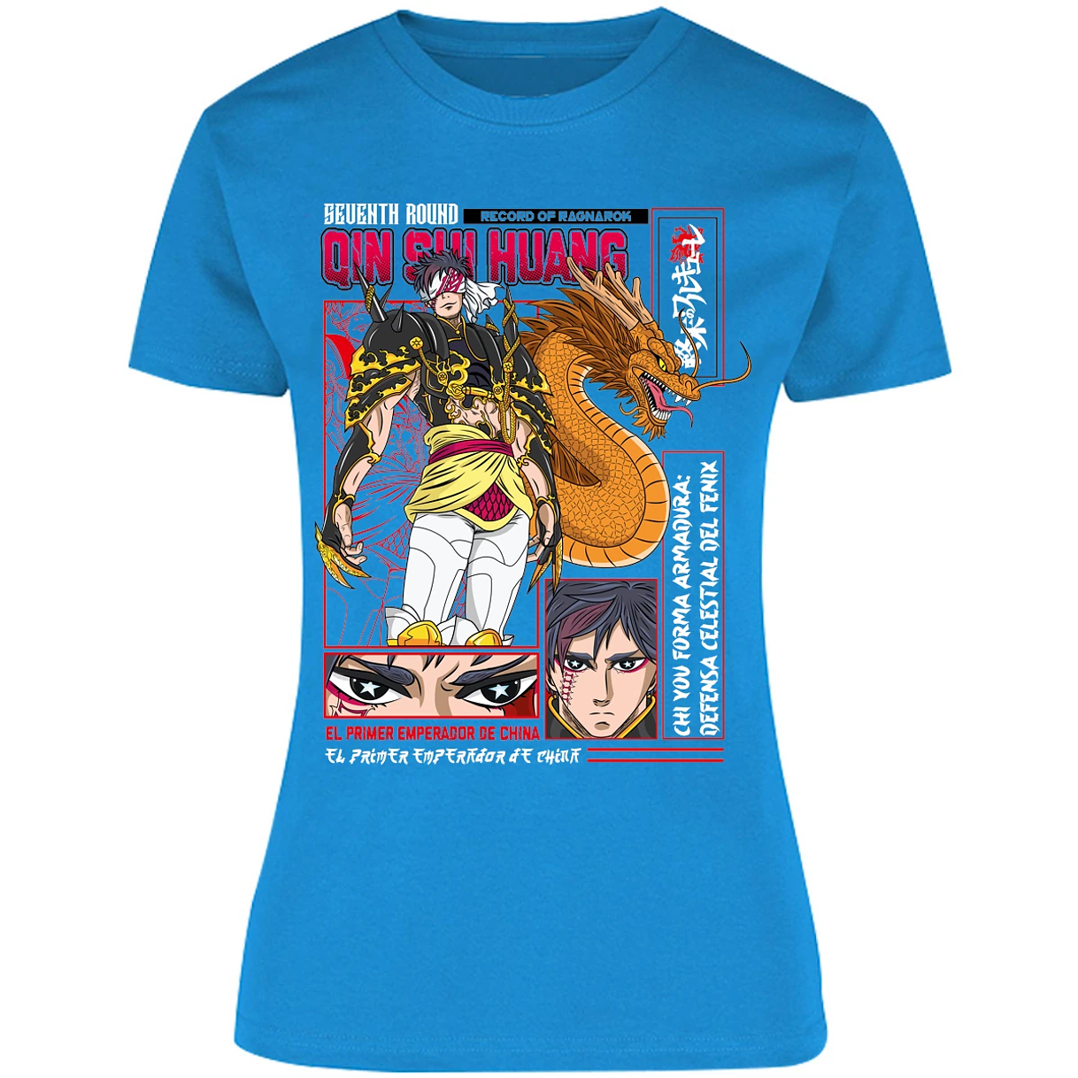 Blusa Record Of Ragnarok Quin Shin Wan Blusa para Mujer 16