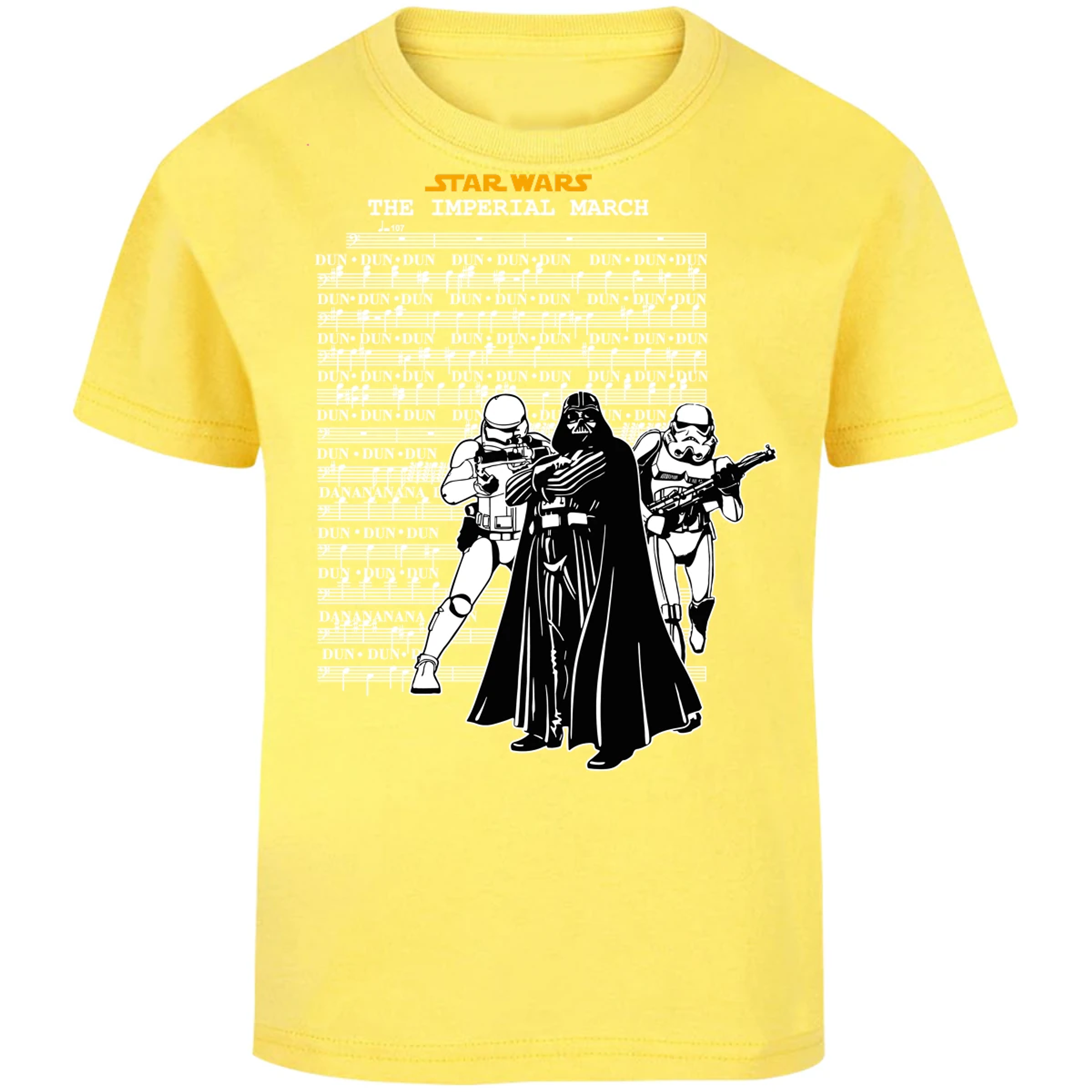 Playera Star Wars Imperial March para Niño 6