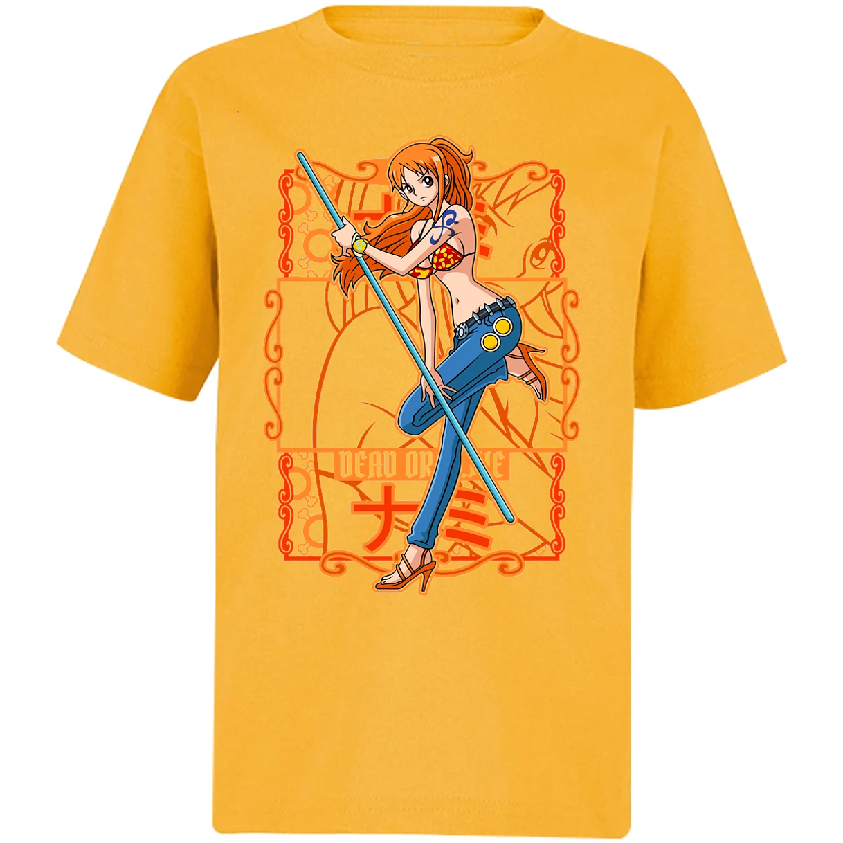 Playera One Piece Nami One Piece para Niño 27
