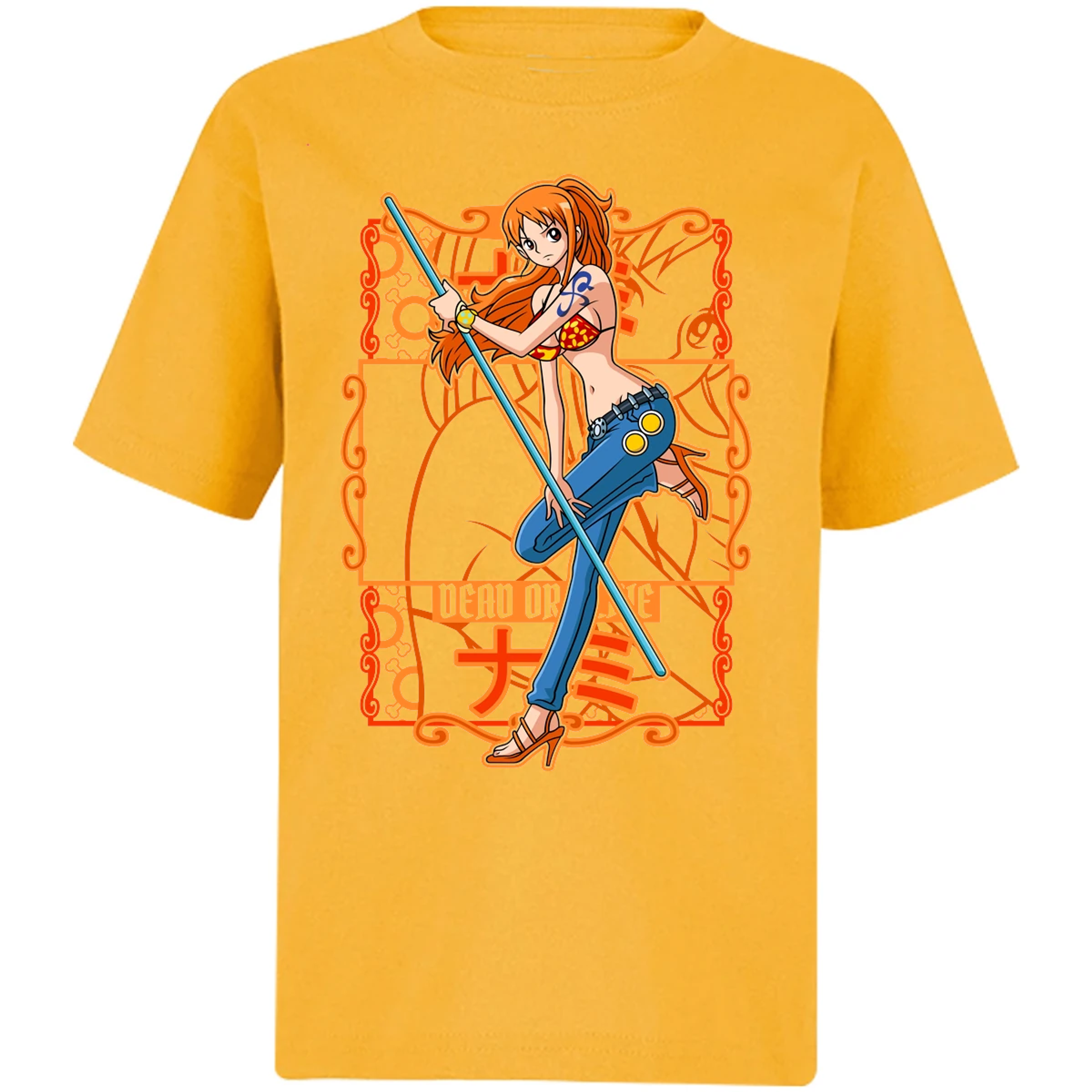 Playera One Piece Nami One Piece para Niño 27