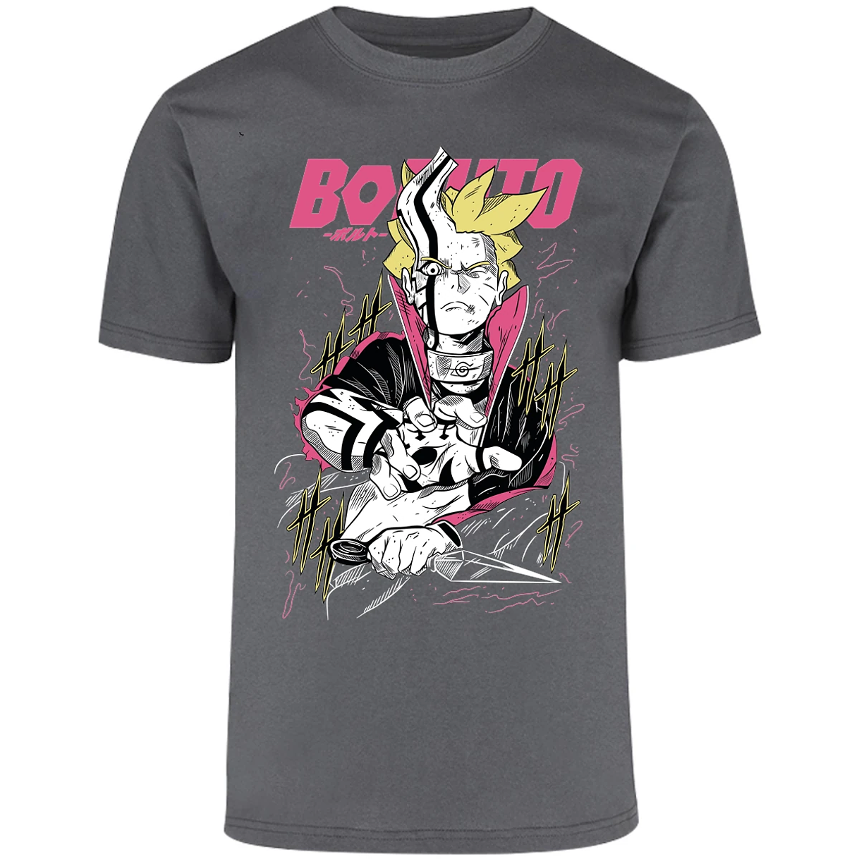 Playera Naruto Boruto Basic para Adulto 3