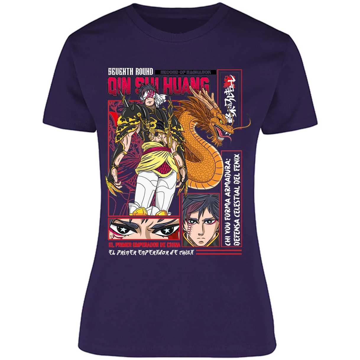 Blusa Record Of Ragnarok Quin Shin Wan Blusa para Mujer 3