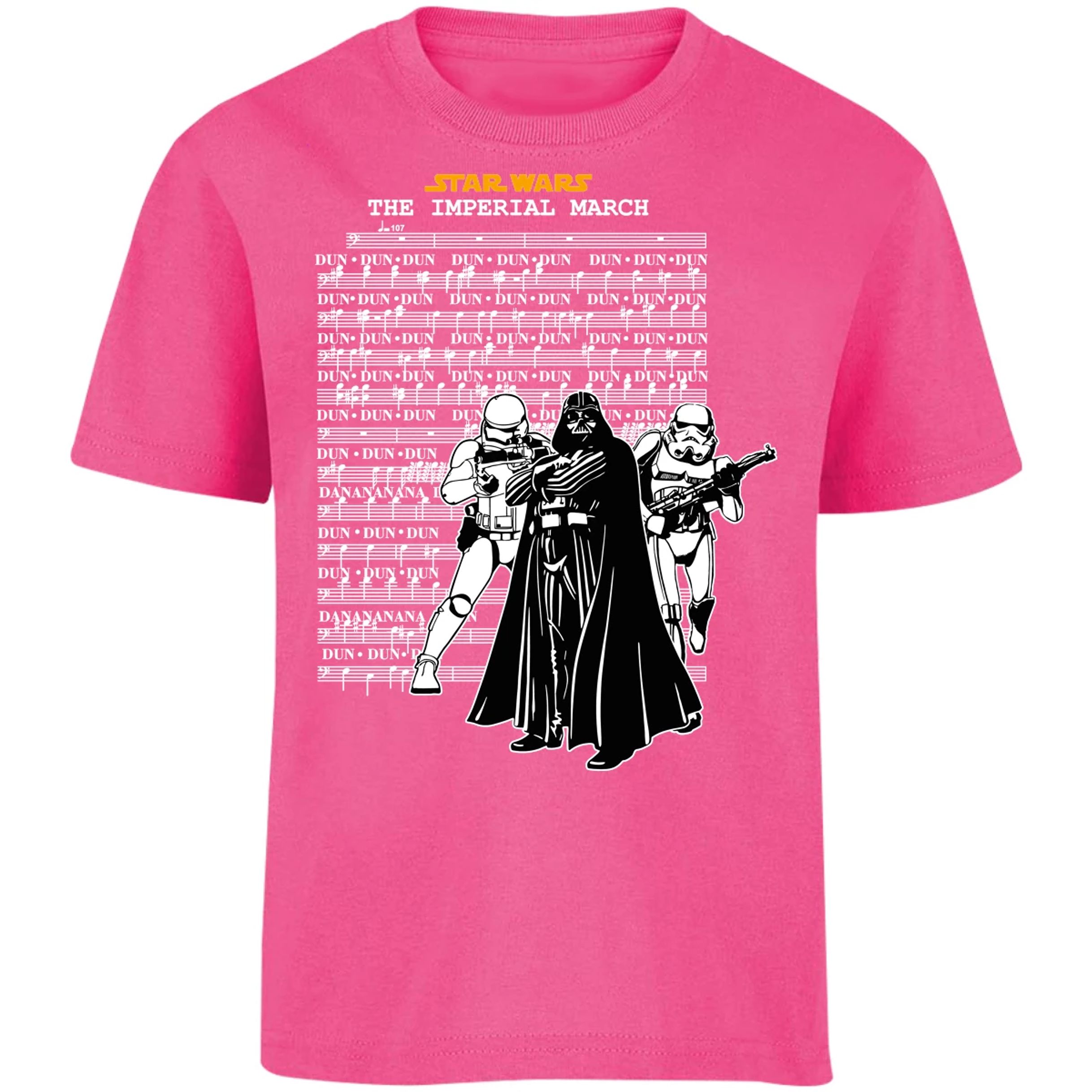 Playera Star Wars Imperial March para Niño 2