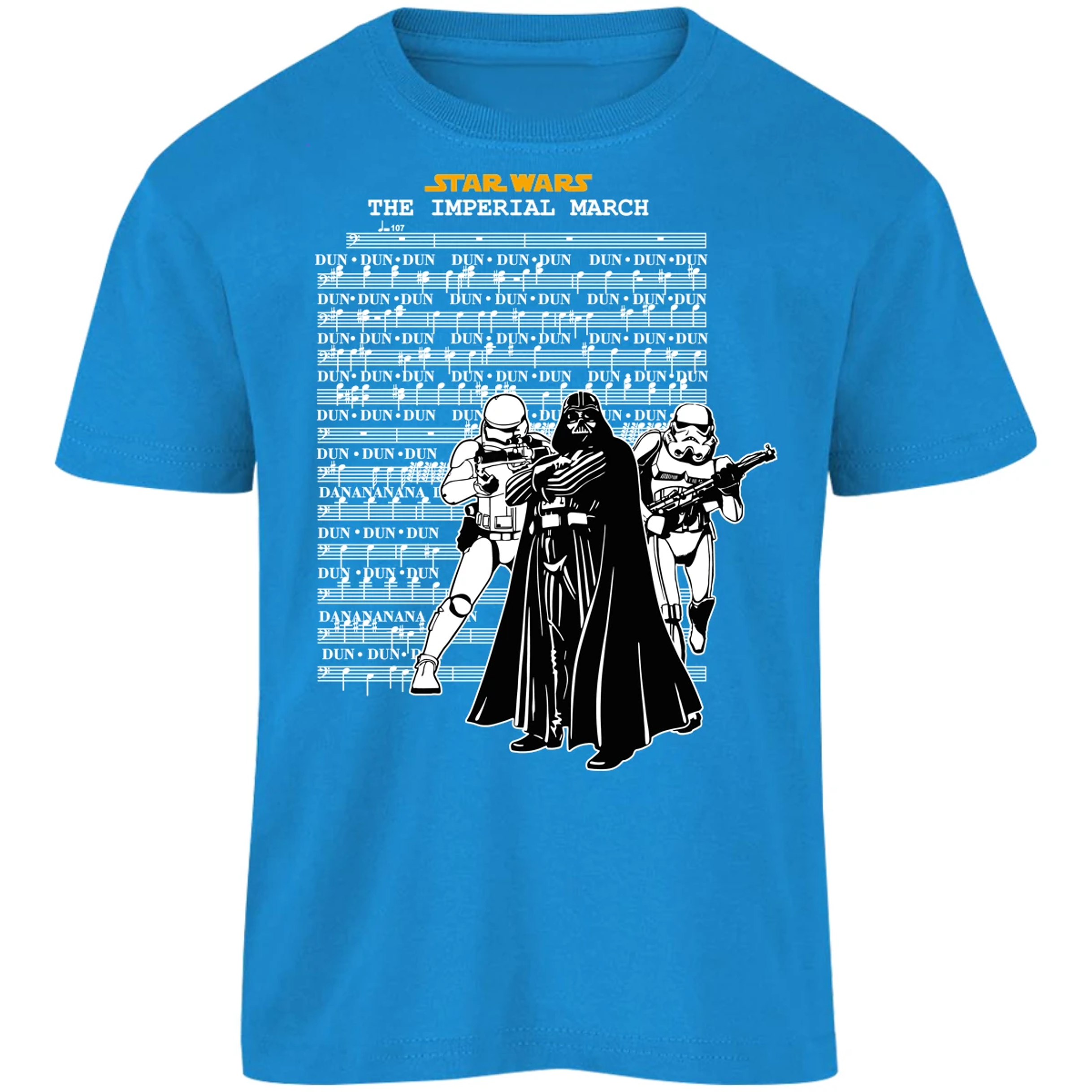 Playera Star Wars Imperial March para Niño 10