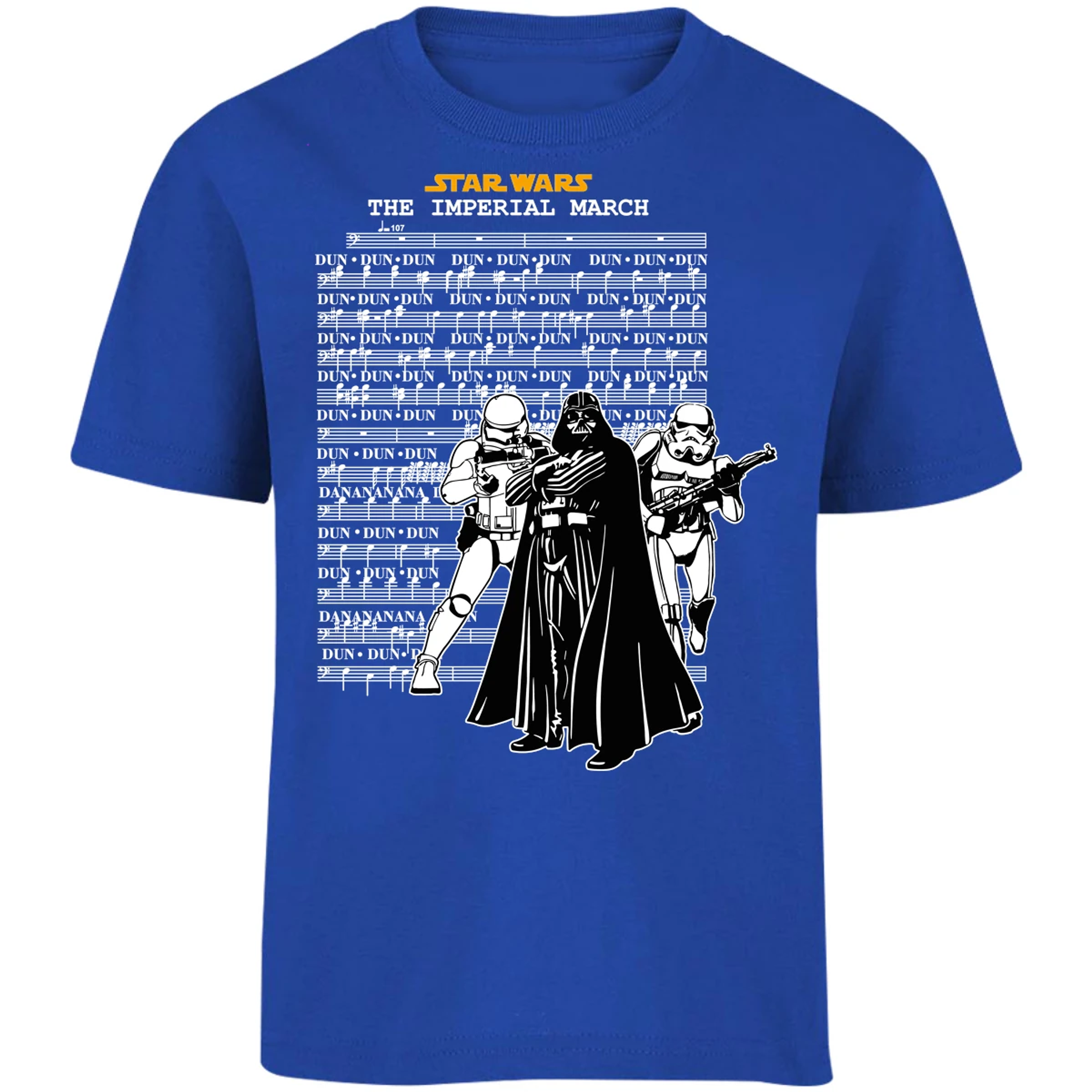 Playera Star Wars Imperial March para Niño 16