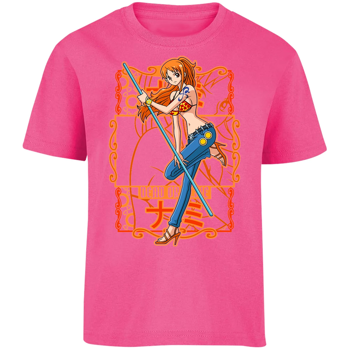 Playera One Piece Nami One Piece para Niño 15