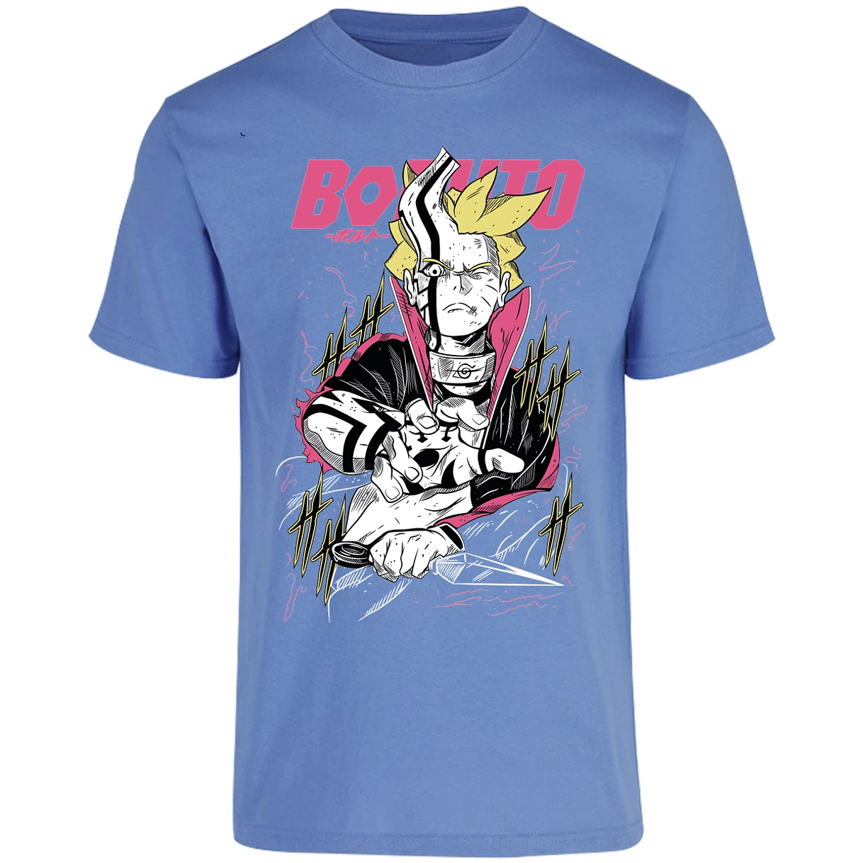 Playera Naruto Boruto Basic para Adulto 1