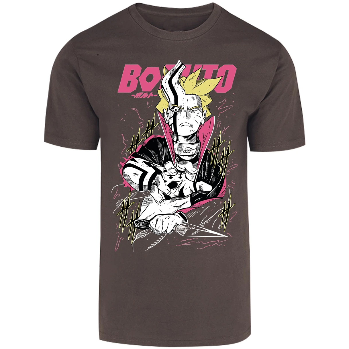Playera Naruto Boruto Basic para Adulto 17