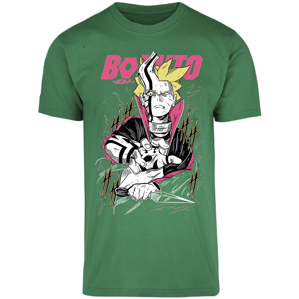 Playera Naruto Boruto Basic para Adulto 28