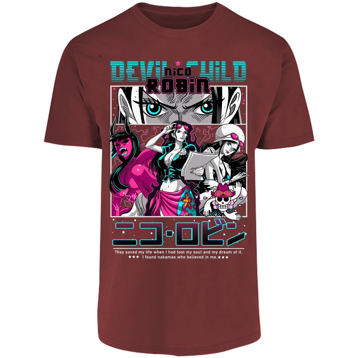 Playera One Piece Nico Robin Anime para Adulto 41