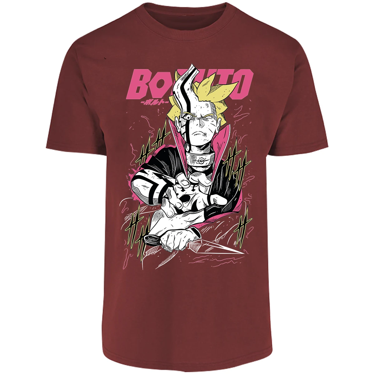 Playera Naruto Boruto Basic para Adulto 15