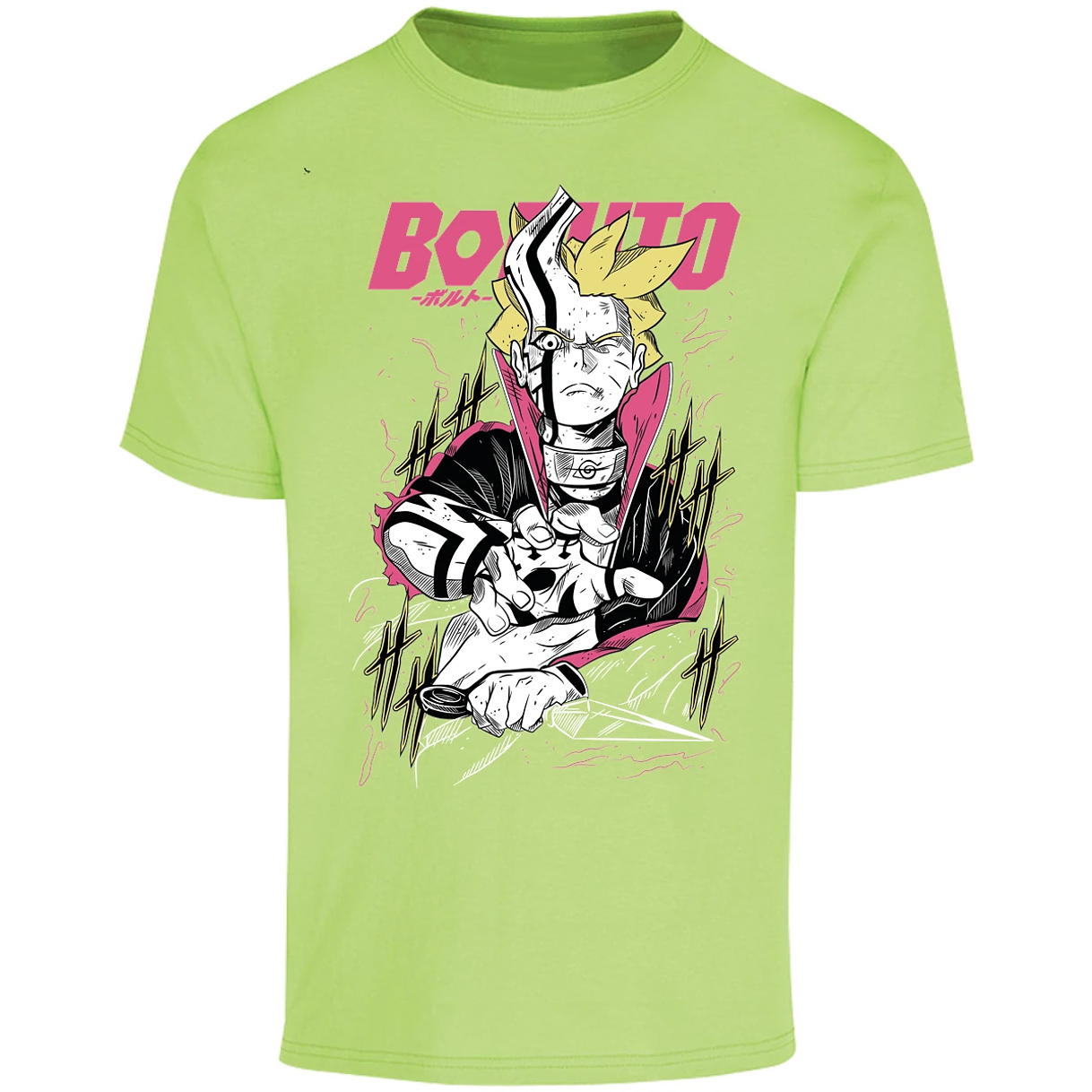 Playera Naruto Boruto Basic para Adulto 8