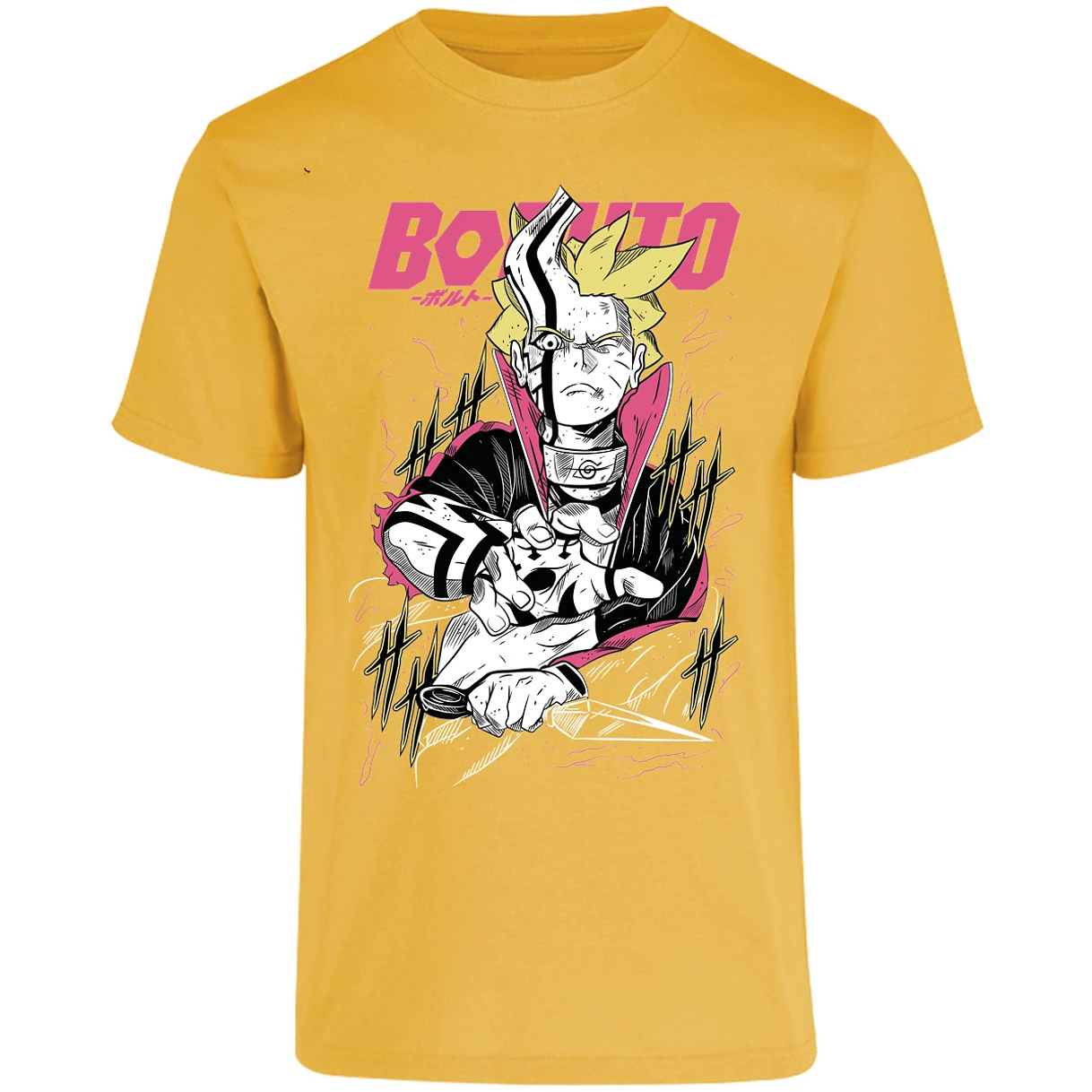 Playera Naruto Boruto Basic para Adulto 16